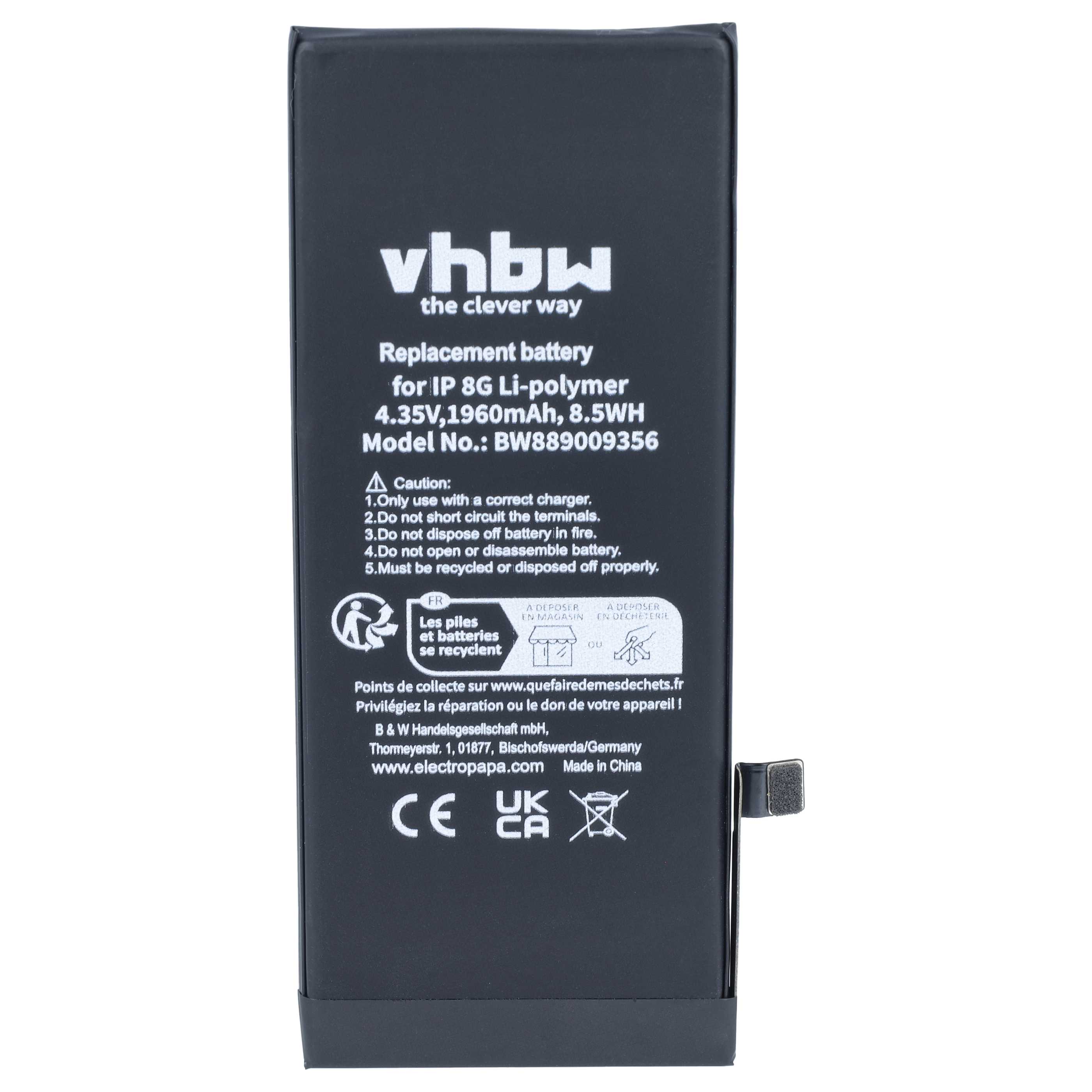 Akku als Ersatz für Apple 616-00357, 616-00358 für Apple - 1960mAh 4,35V Li-Polymer