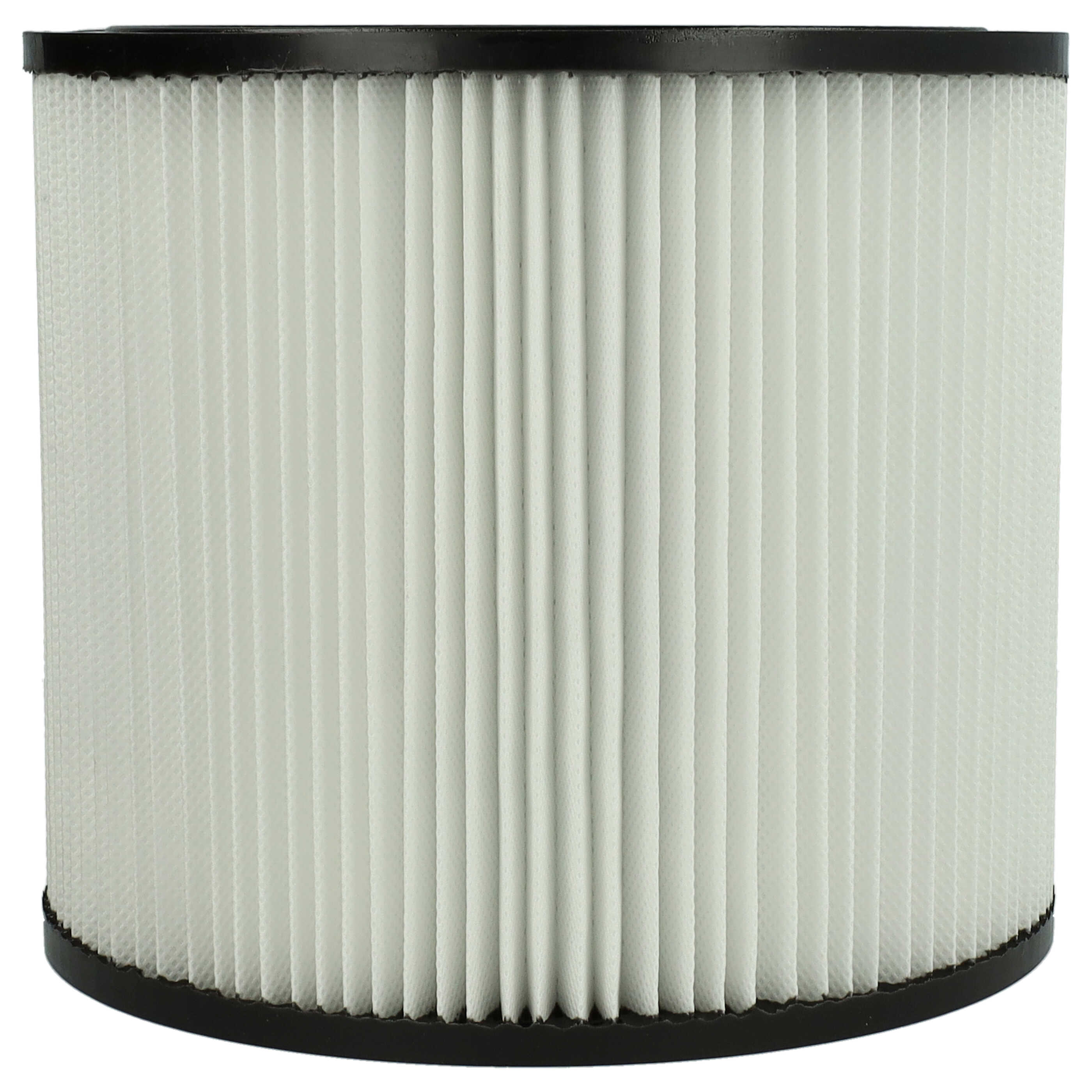 1x Filter replaces ShopVac 90304, 126282903041, 903-04, 026282290038 for ShopVac Vacuum Cleaner, black / white