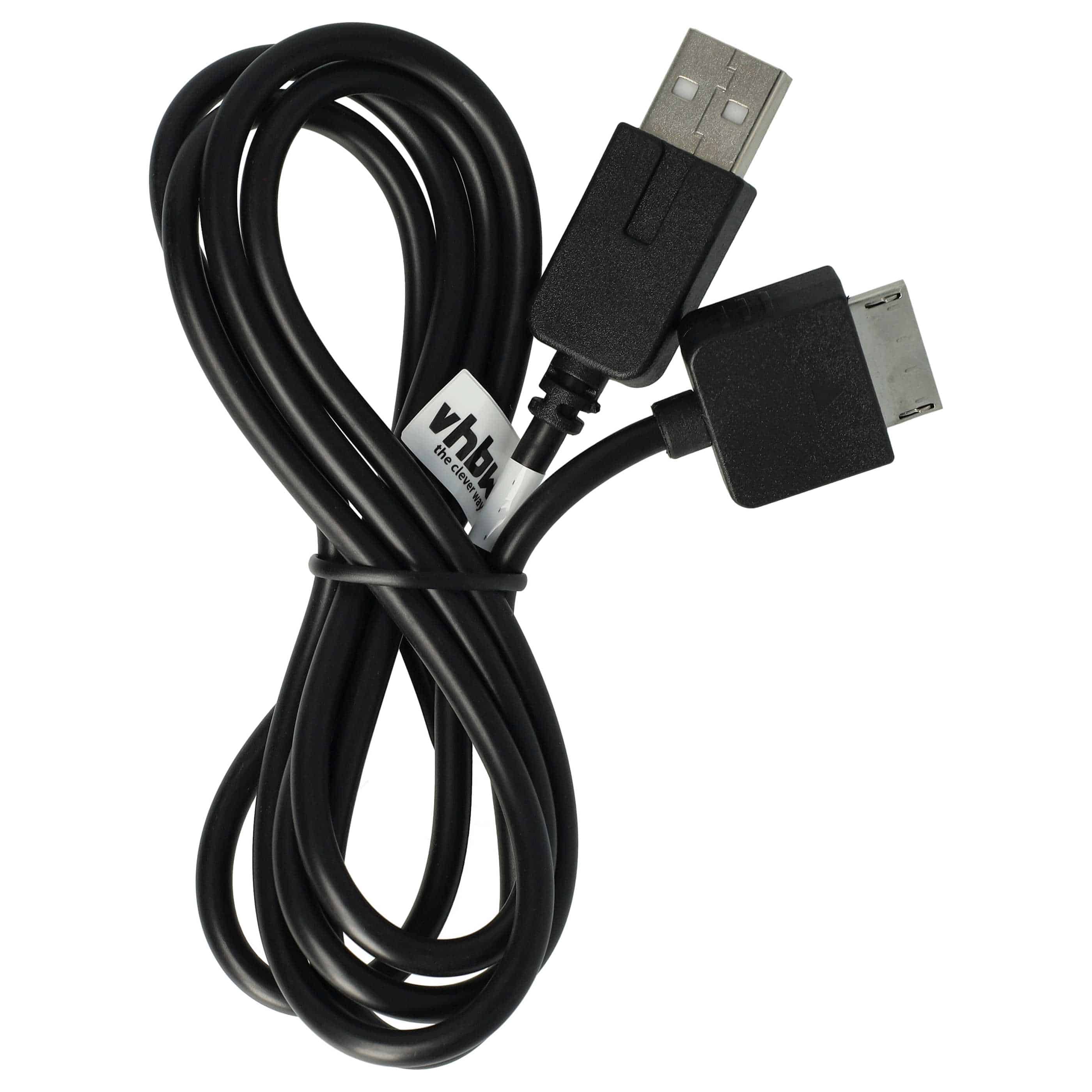 vhbw cavo USB console - cavo 2in1 cavo dati / di ricarica 1,2m