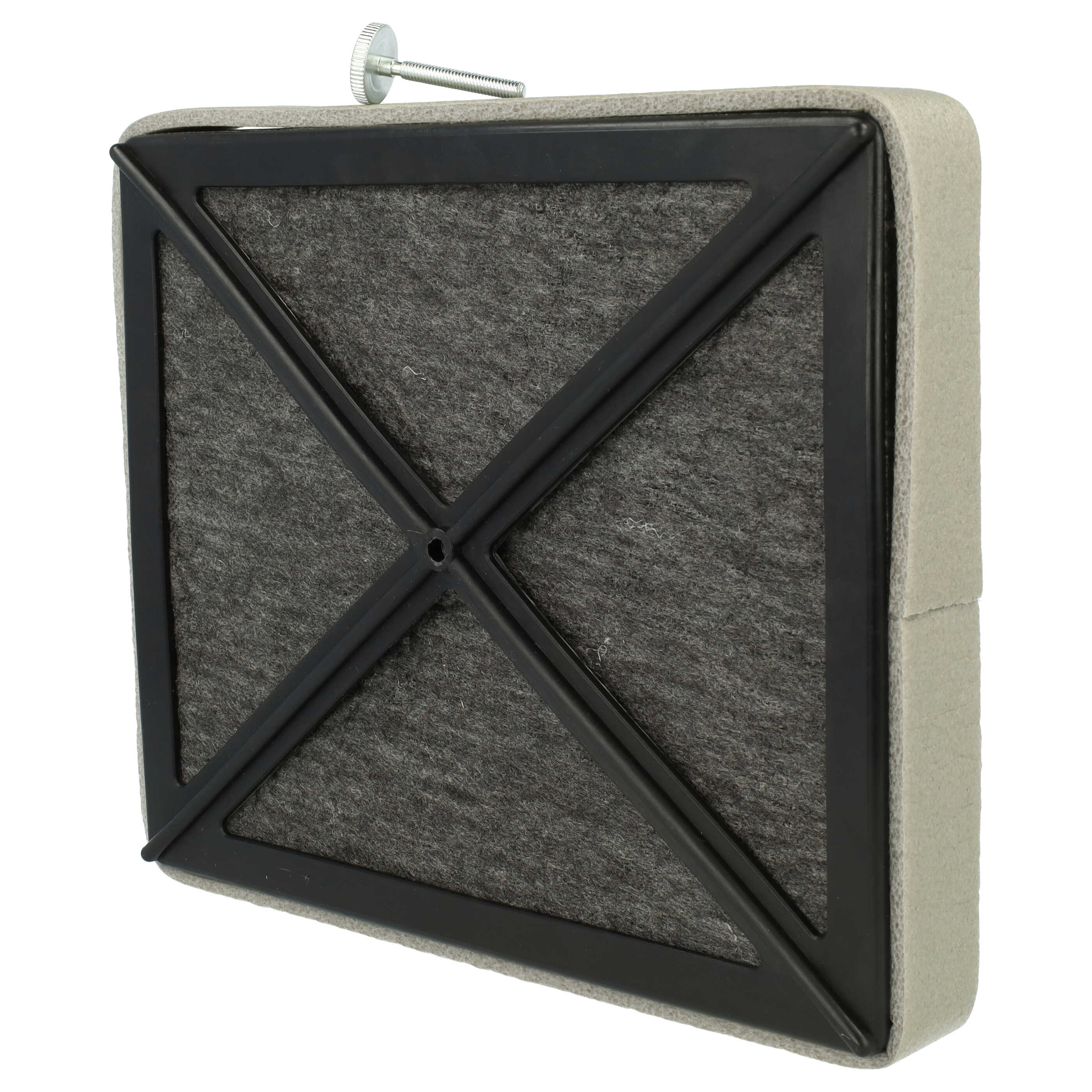 Filtre à charbon actif remplace Miele 3174713, 3174714, 3174715, 8103795, DKF2 pour hotte Miele