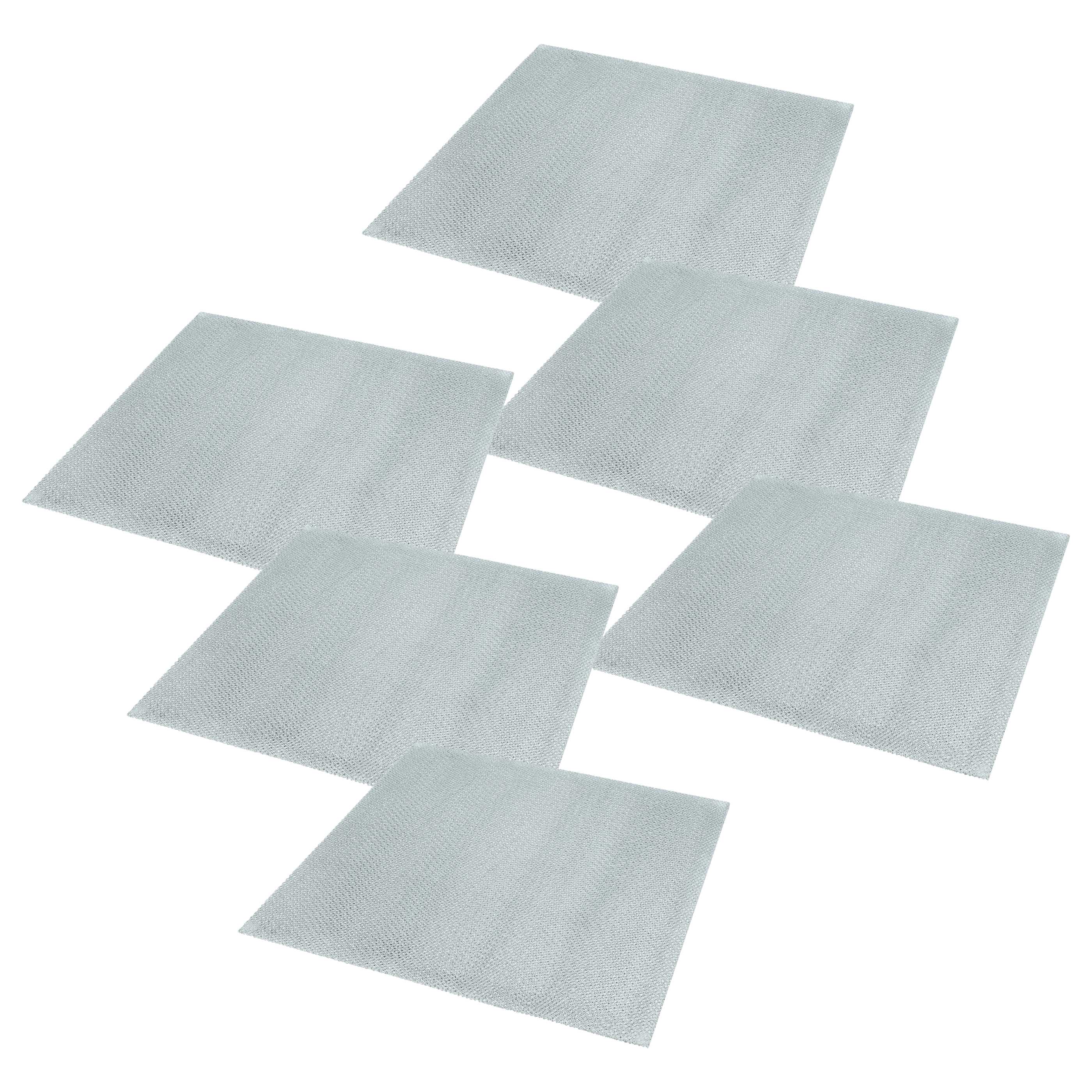 6x Dunstabzugshaube Metallfettfilter als Ersatz für Bosch 00298619, LZ62010, DHZ6201 u.a.