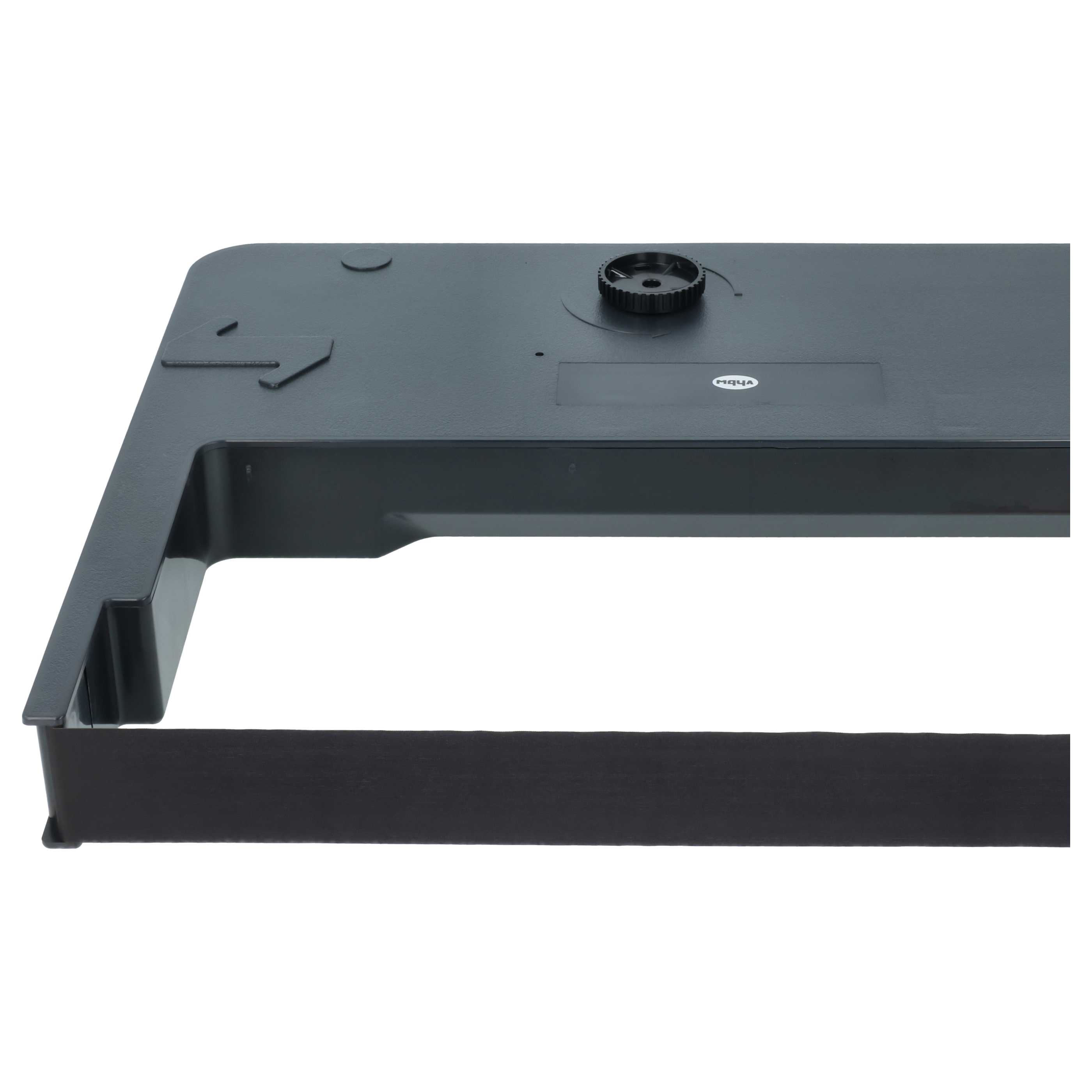 Ink Ribbon replaces Tally Genicom 86039 for Tally Genicom Dot Matrix, Receipt Printer - Black