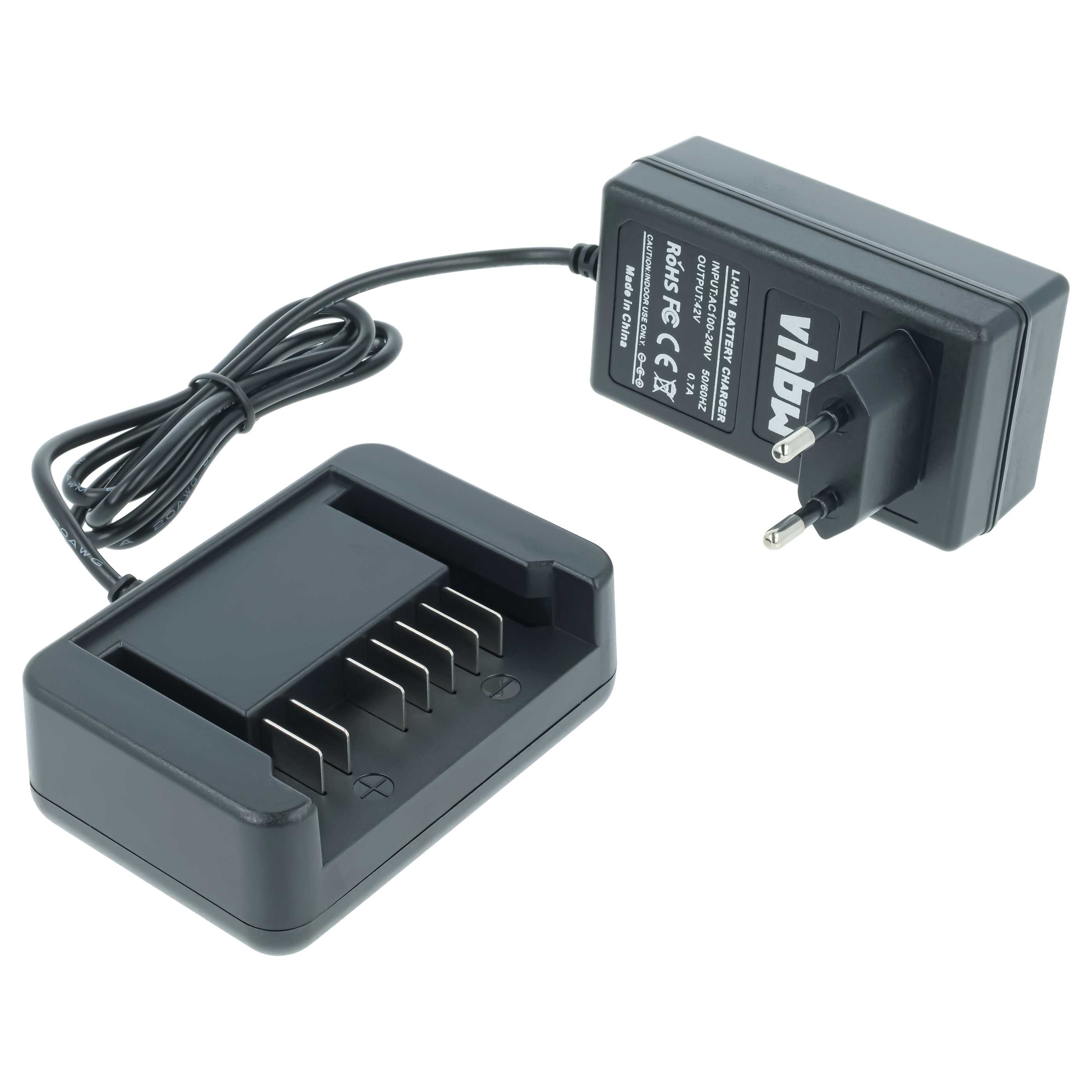Charger suitable for Hitachi, Hitachi Hikoki 36DAL Power Tool Batteries etc. - Li-Ion, 0.7A