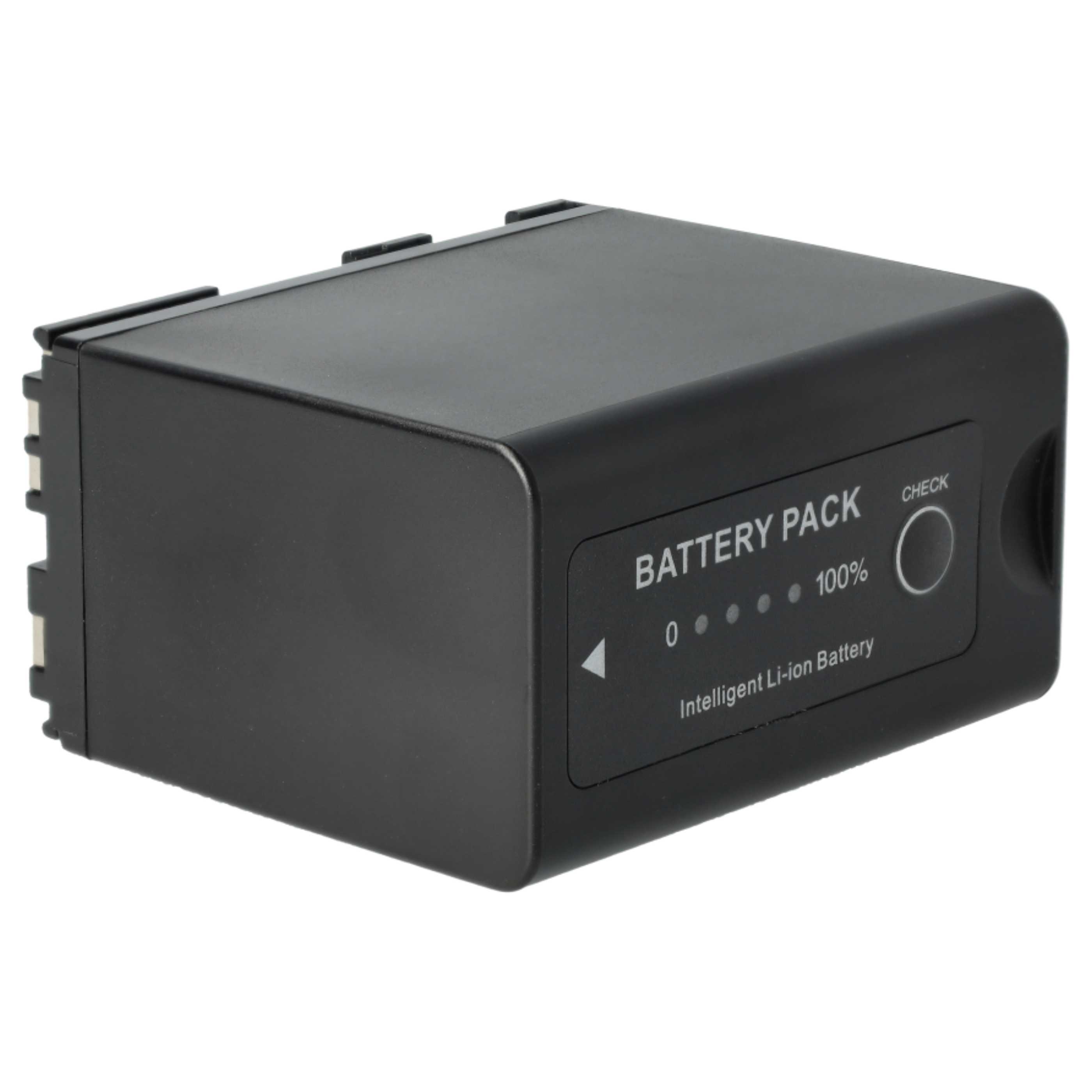 Videocamera 3x Battery replaces Canon BP-975 - 6600 mAh 7.4 V Li-Ion