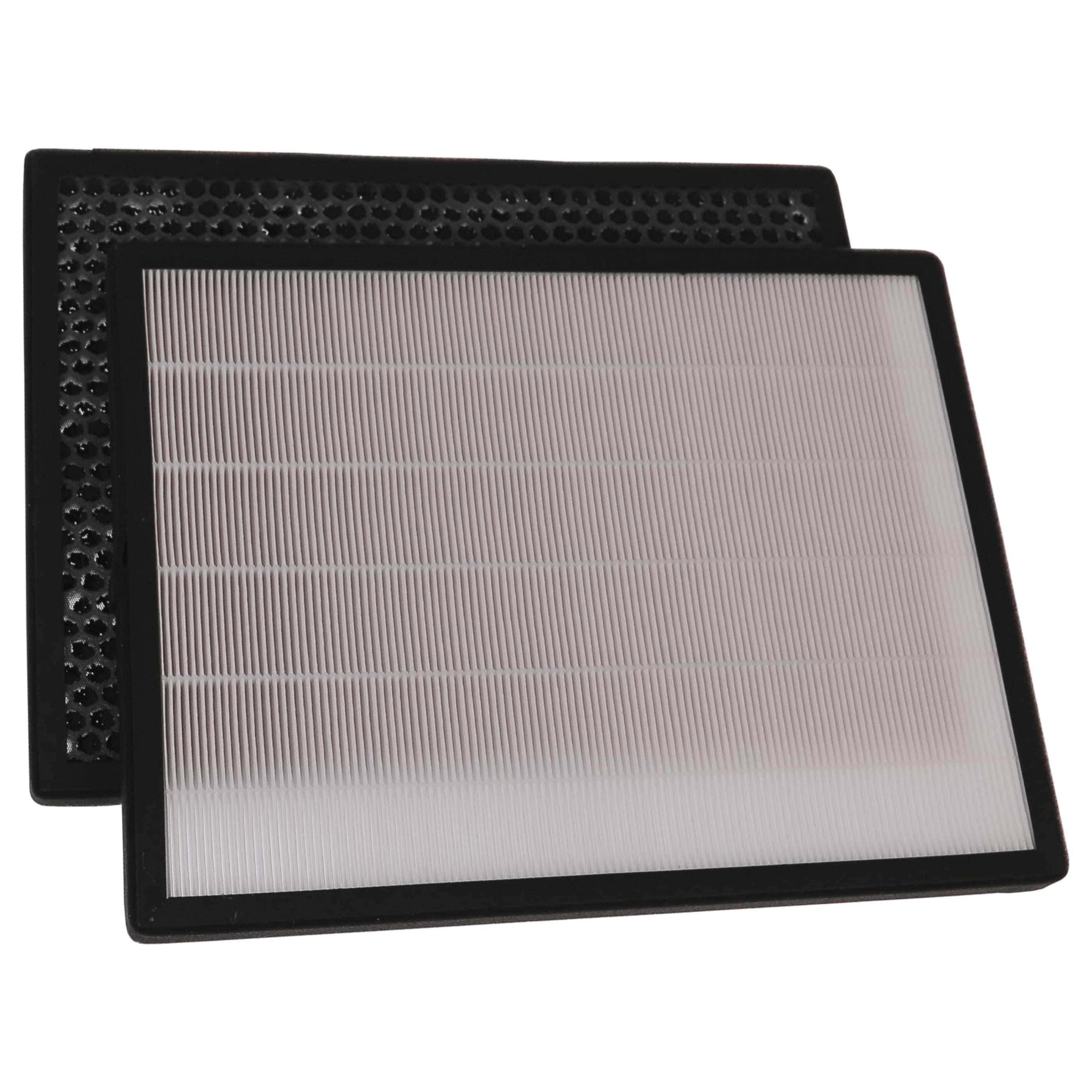 2 Part Filter Set replaces Marreal AP3001-FS, AP3001B Air Purifier - HEPA filter, activated carbon filter