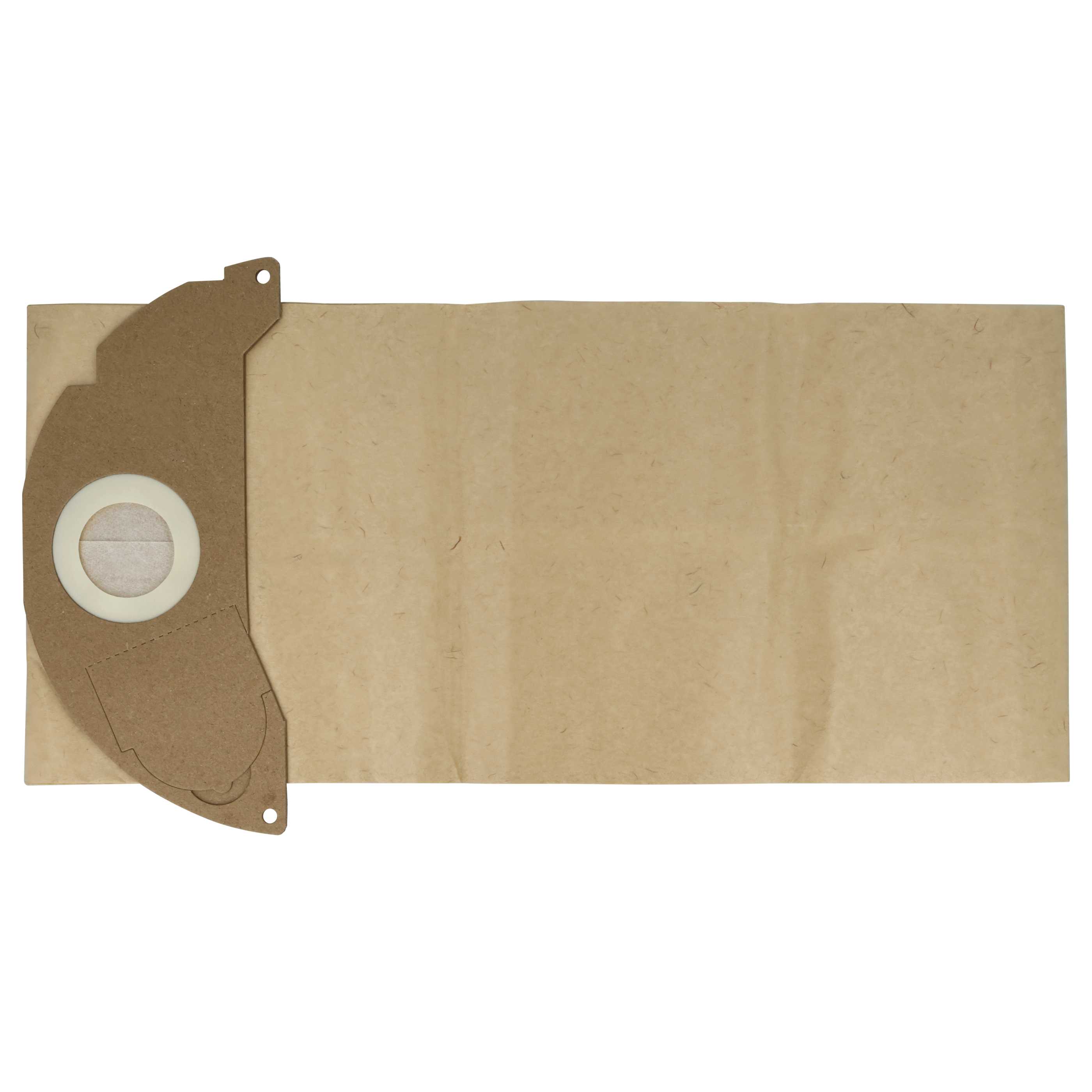 5x Sac remplace Kärcher 4002667015317, 6.904-143.0, KFI 252 pour aspirateur Kärcher - papier