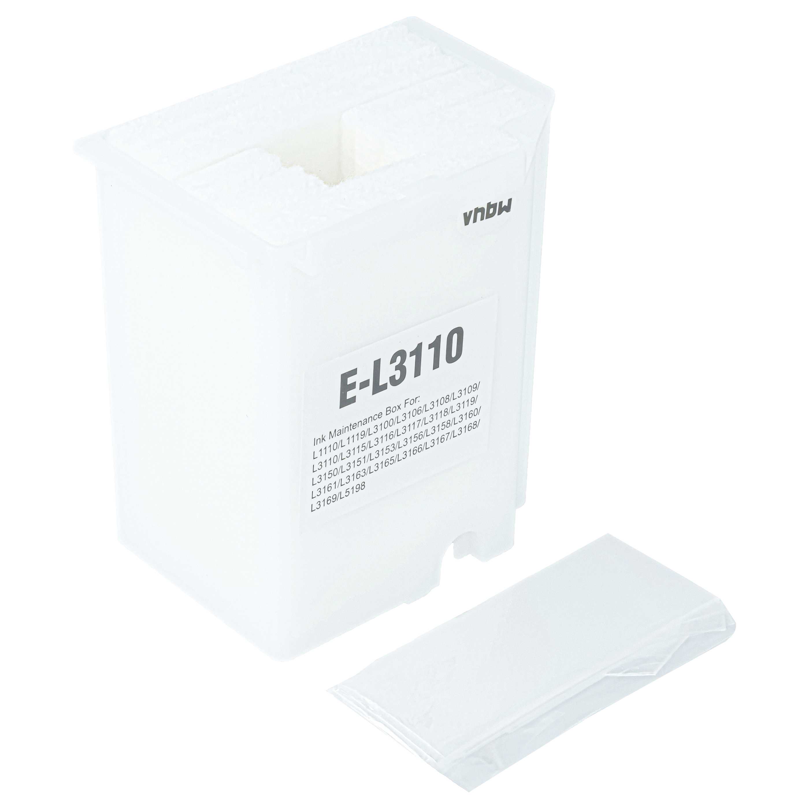 Waste Ink Container replaces Epson L3110 for Epson Inkjet Printer - Black