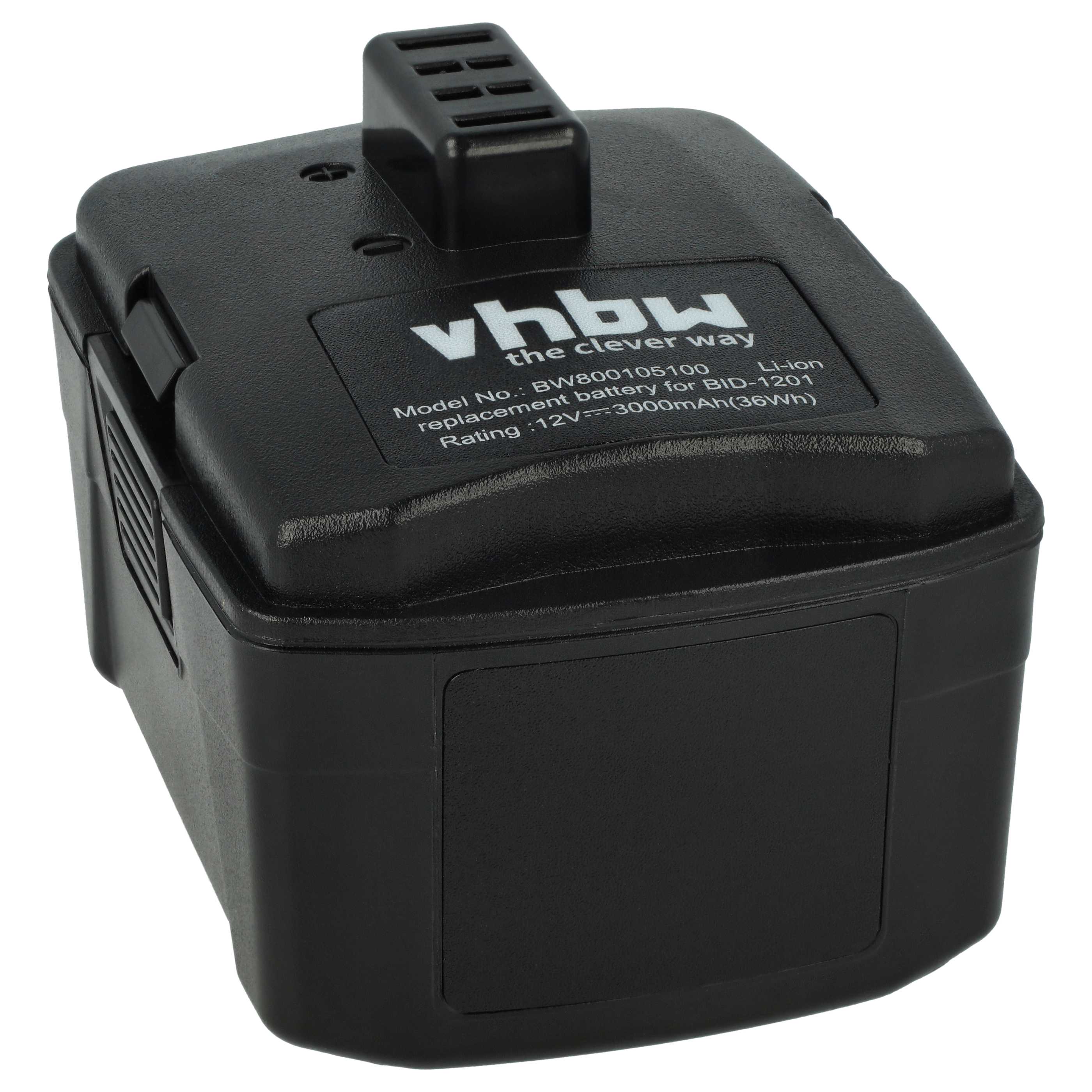 Batteria sostituisce Ryobi CB120L, BPL-1220, 130503005, 130503001 per attrezzo - 3Ah 12V Li-Ion