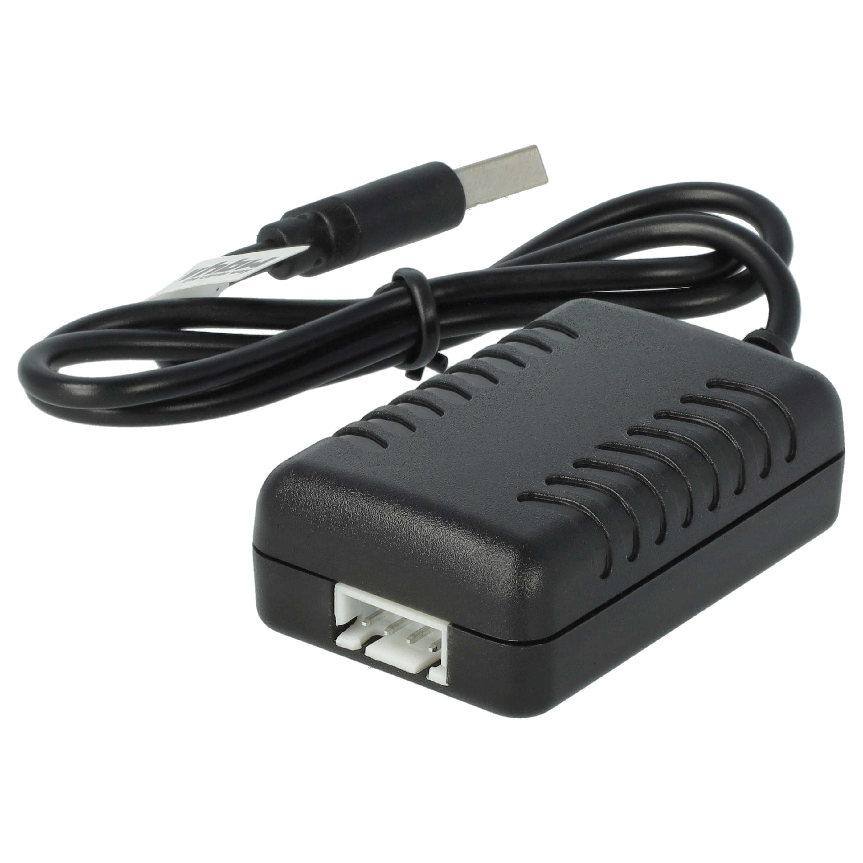 USB Charging Cable suitable for RC Batteries with JST-XH 4P Connector, RC Model Making Battery Packs - 55 cm 1