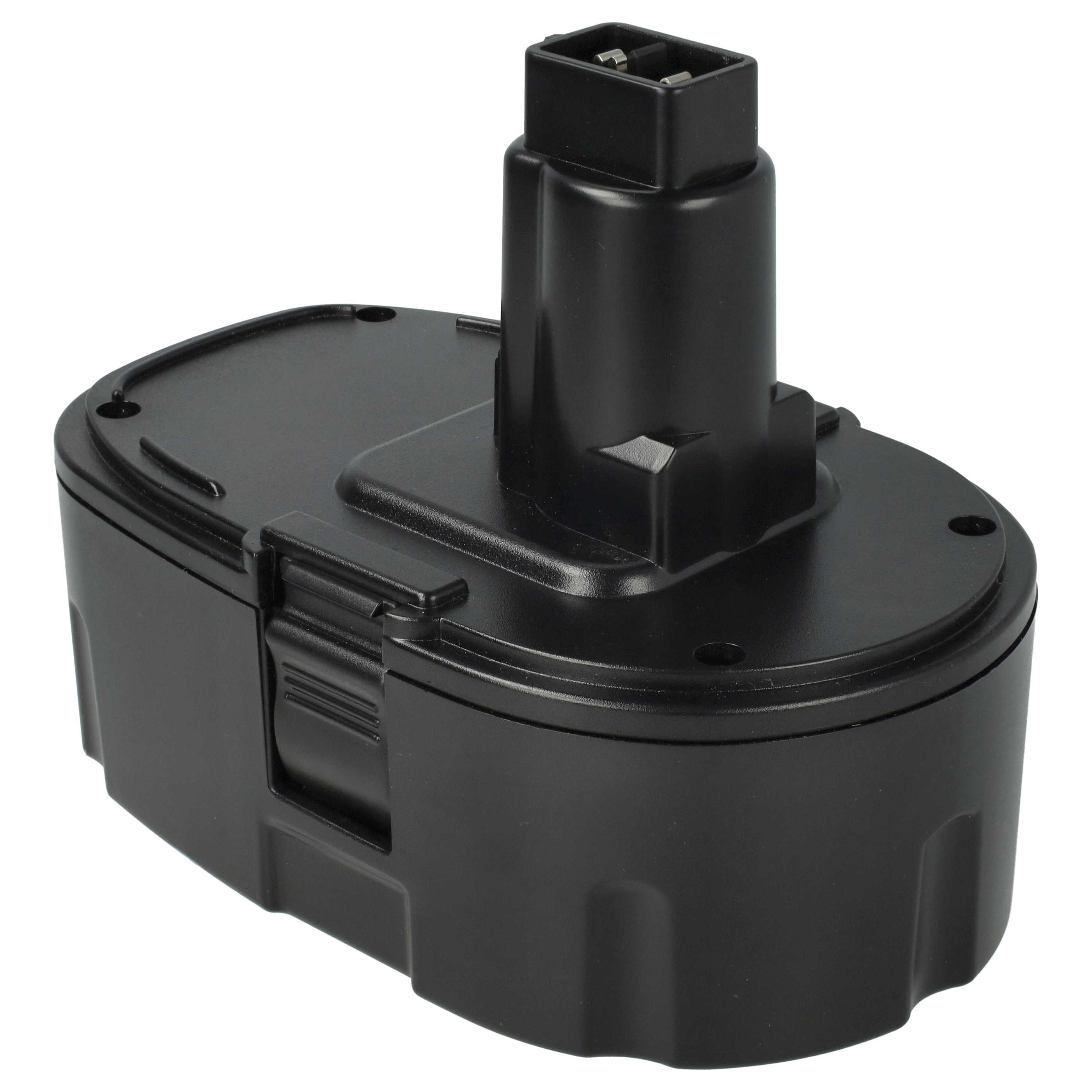 Akku (2x Stück) 18V als Ersatz für Dewalt DE9096, DE9098, DE9095, DE9039, DC9096, DE9503, DC9099 - 5Ah, Li-Ion