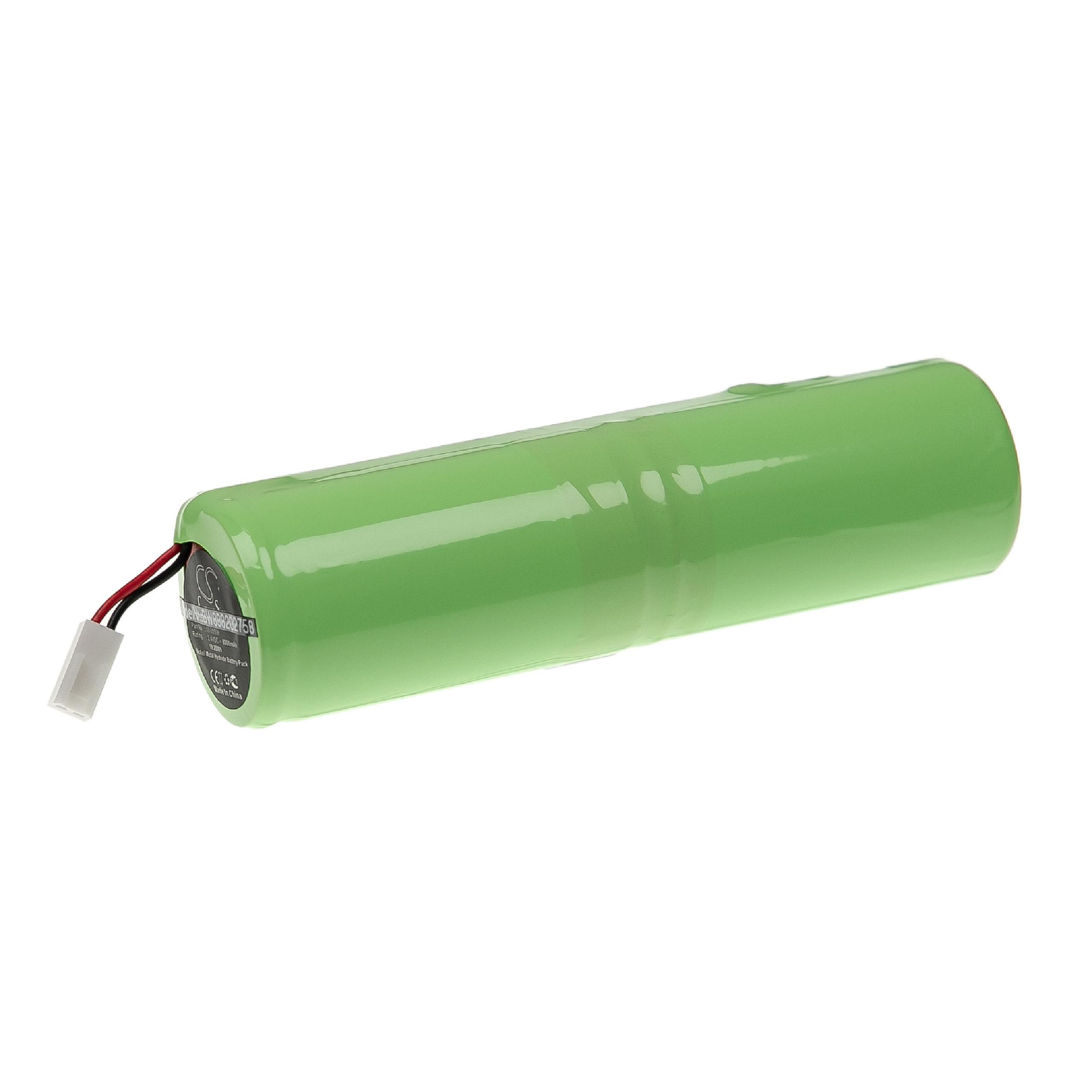 Batterie remplace Geo-Fennel 10-05506, GF-243000-18 pour outil de mesure - 8000mAh 2,4V NiMH