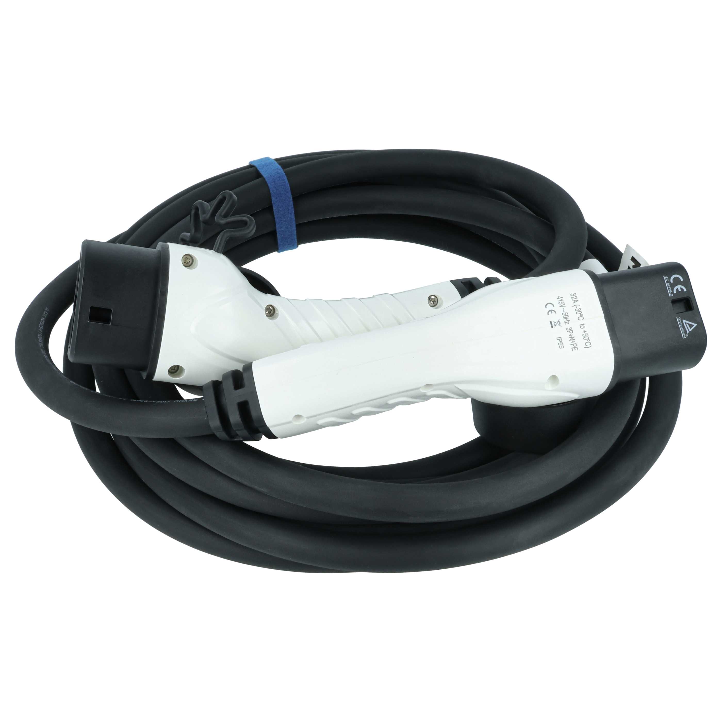Cavo di ricarica - Cavo da tipo 2 a tipo 2, monofase, 32 A, 7 kW, 7 m