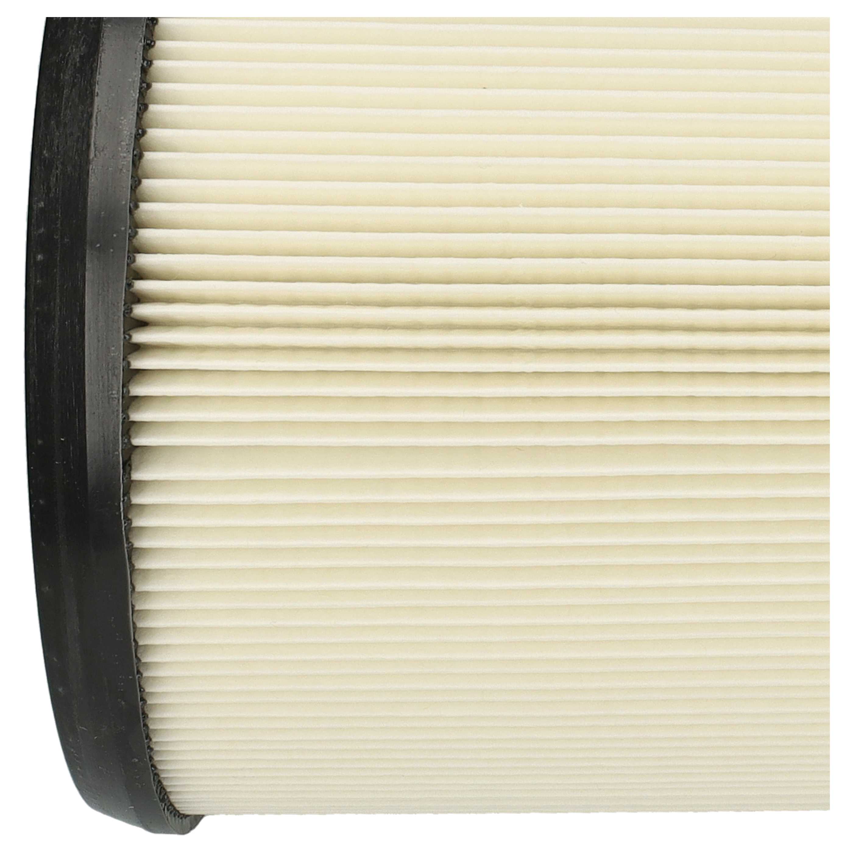 4x Filtro reemplaza Kärcher 57310070, 5.731-007.0 para aspiradora Kärcher, blanco / plata / azul