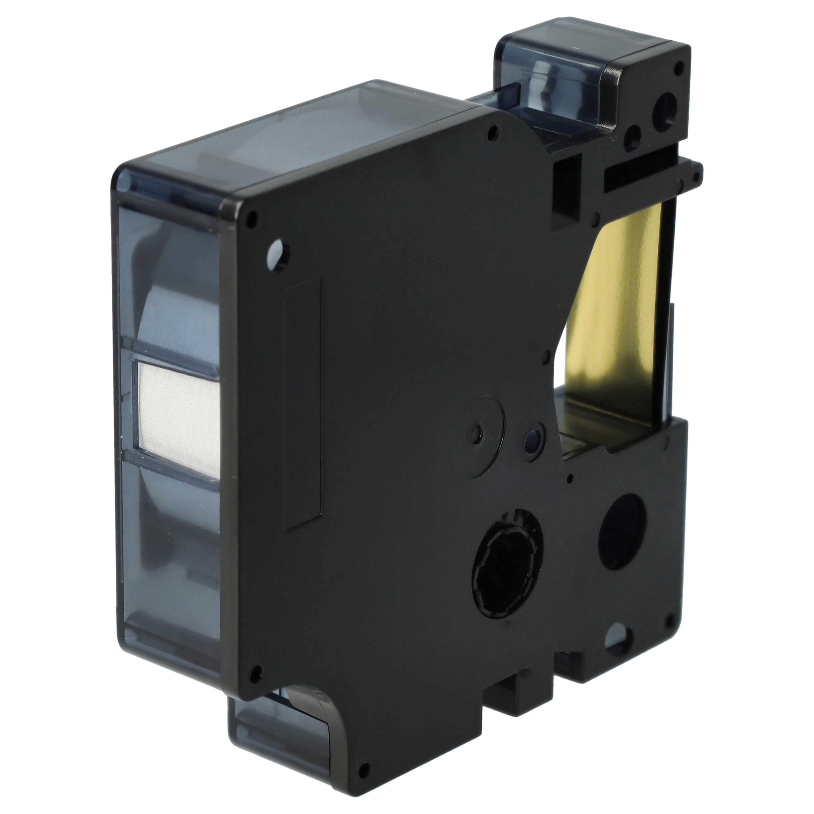 Label Tape replaces Dymo D1, 45024 - 12 mm Gold to Black