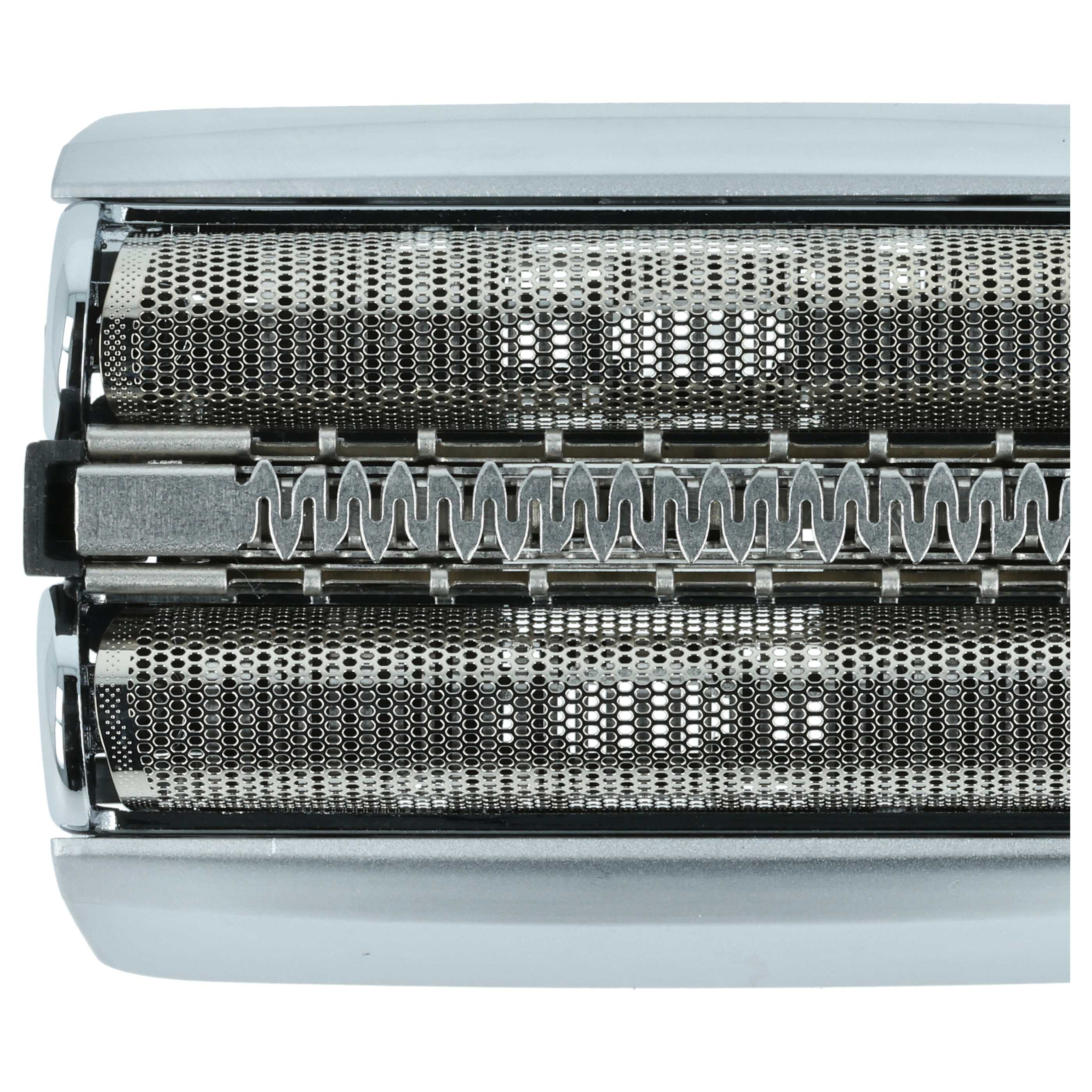 Shaving Head replaces Braun 83M for Braun Electric Razor, silver