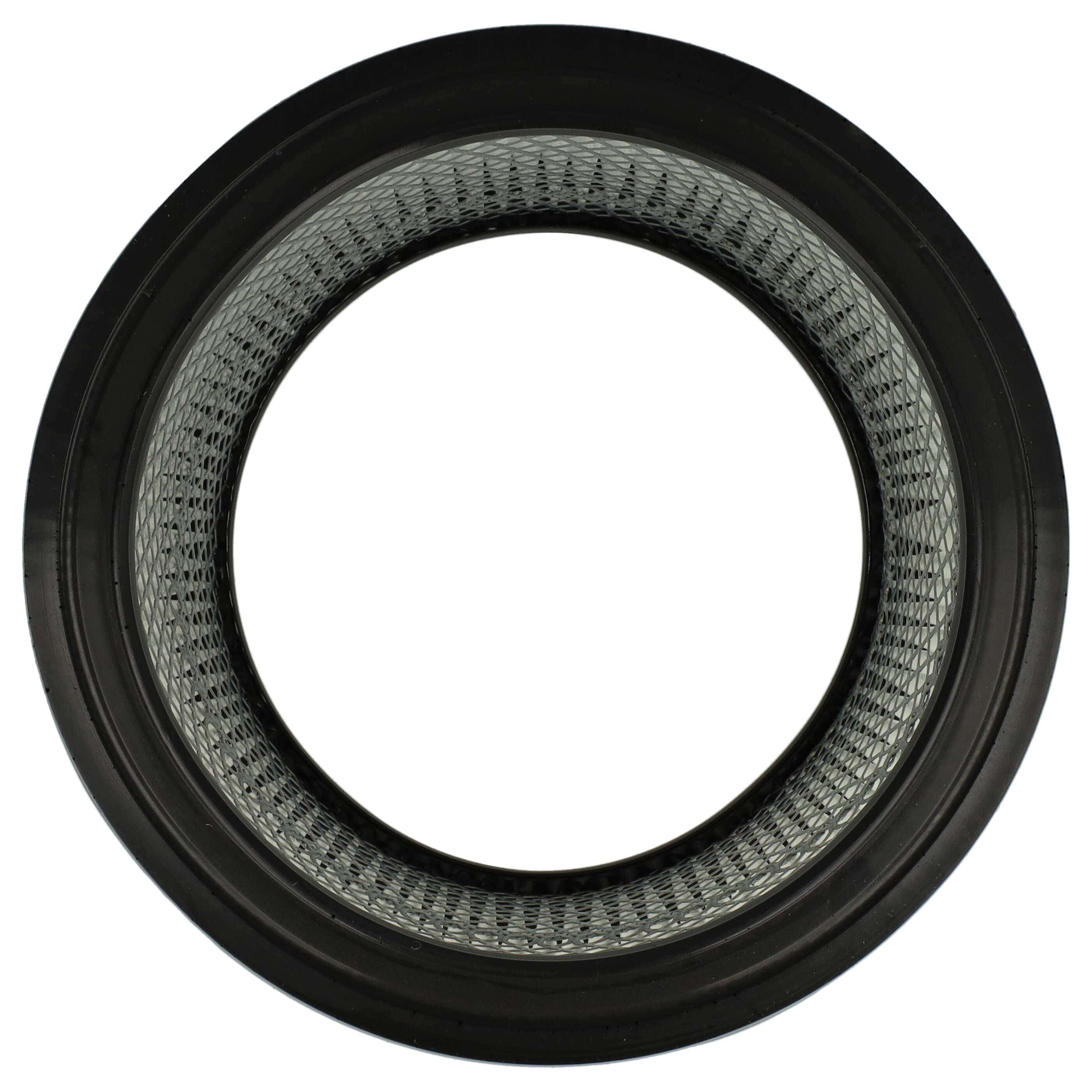 cartridge filter / round filter replaces Masko 13297, 4260486781169 for Masko Vacuum Cleaner, black / white