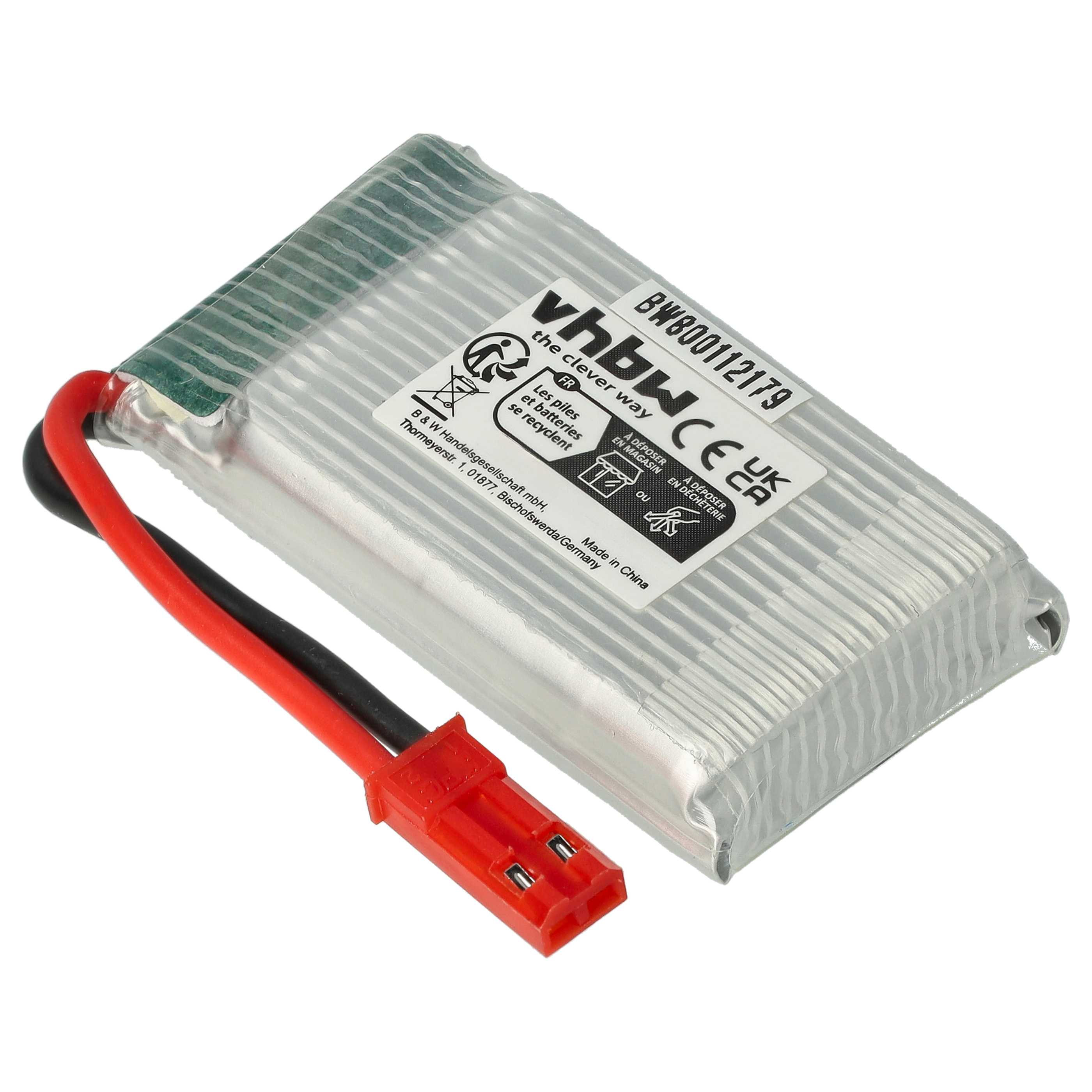 Model Making Device Battery Replacement for Revell 23951 - 700 mAh 3.7 V Li-polymer, Mini JST-Plug