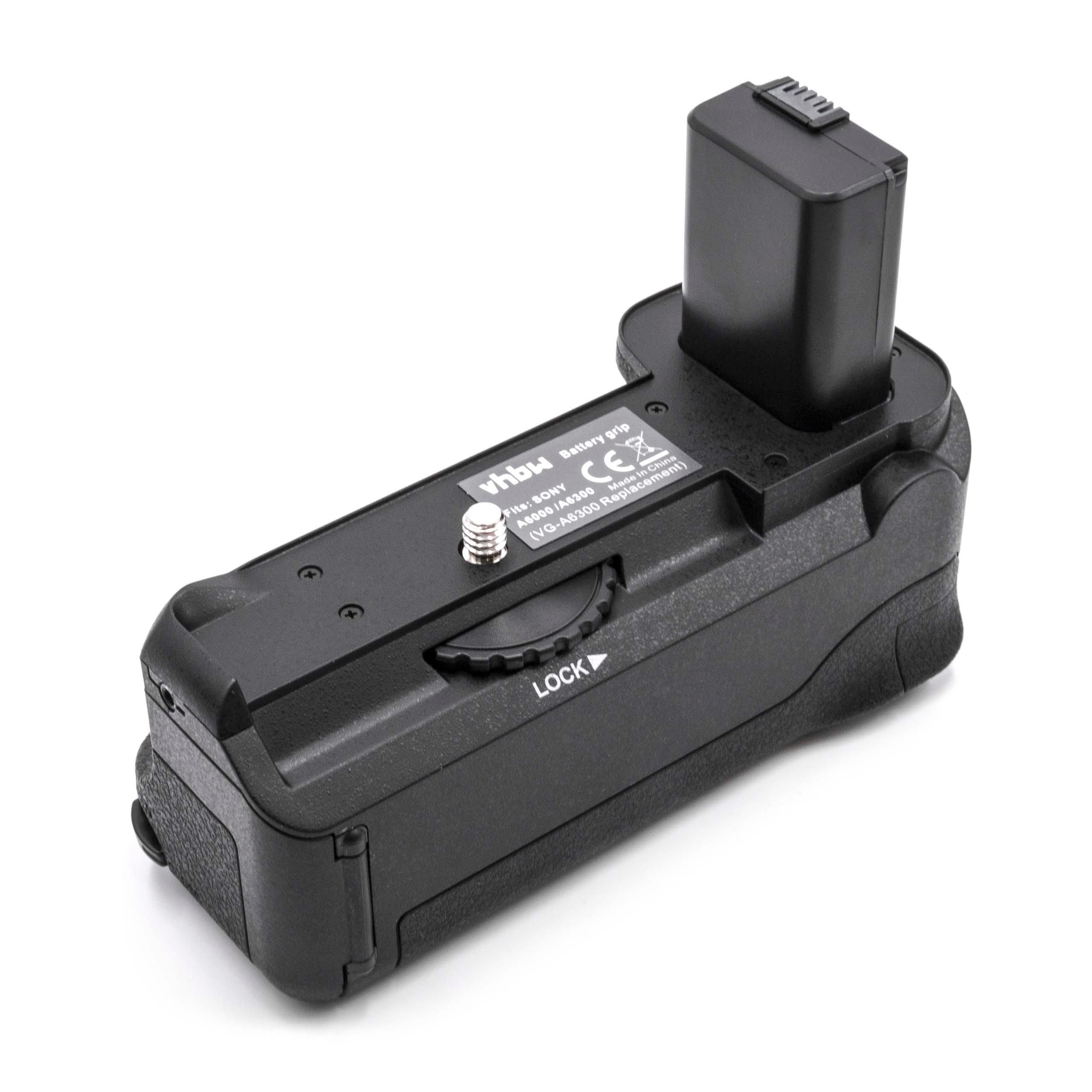 Uchwyt baterii grip do aparatu Sony zamiennik Sony VG-A6300 - z kółkiem sterującym, z pilotem 
