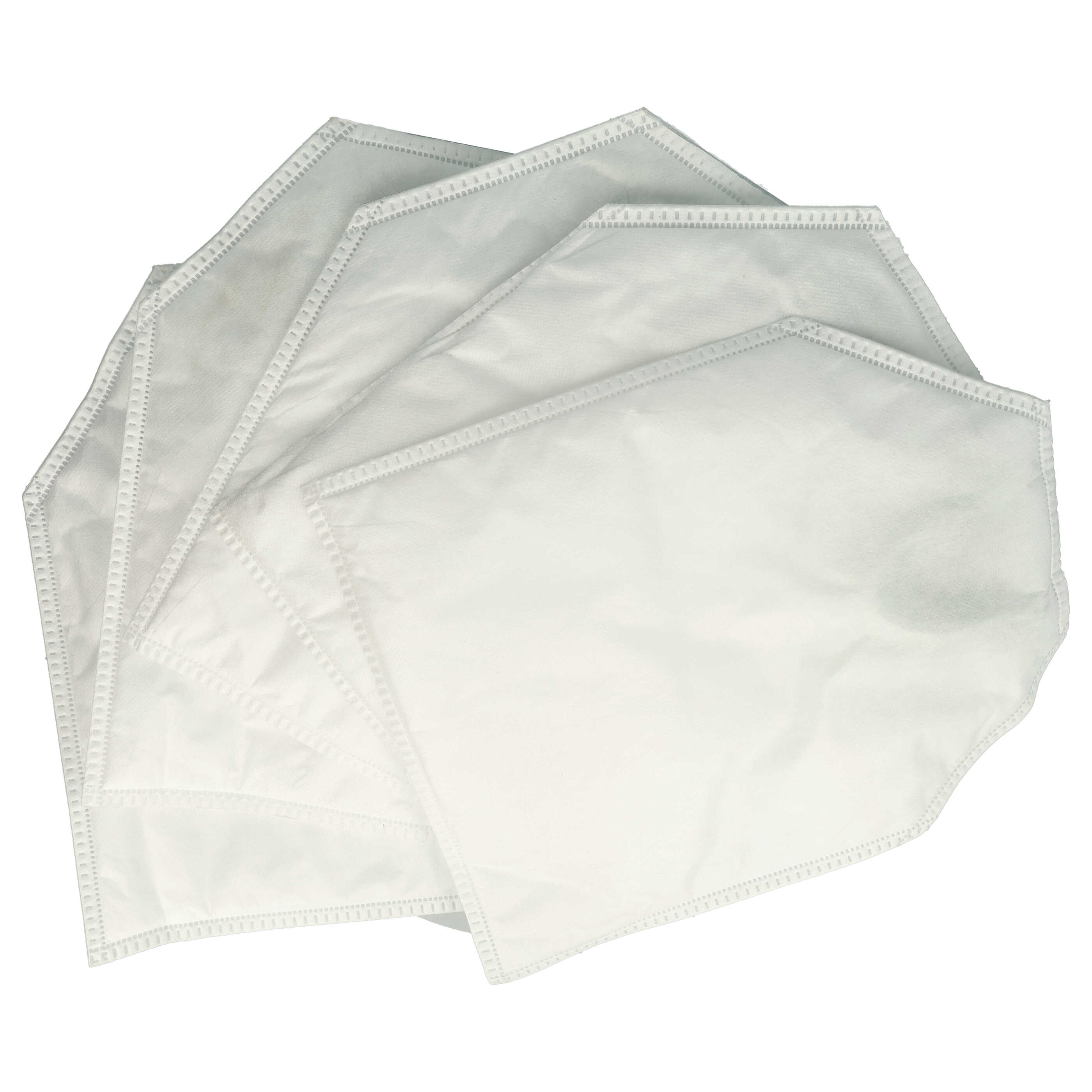 5x Sac pour aspirateur Vorwerk Kobold VK200, FP200 - microfibre non tissée