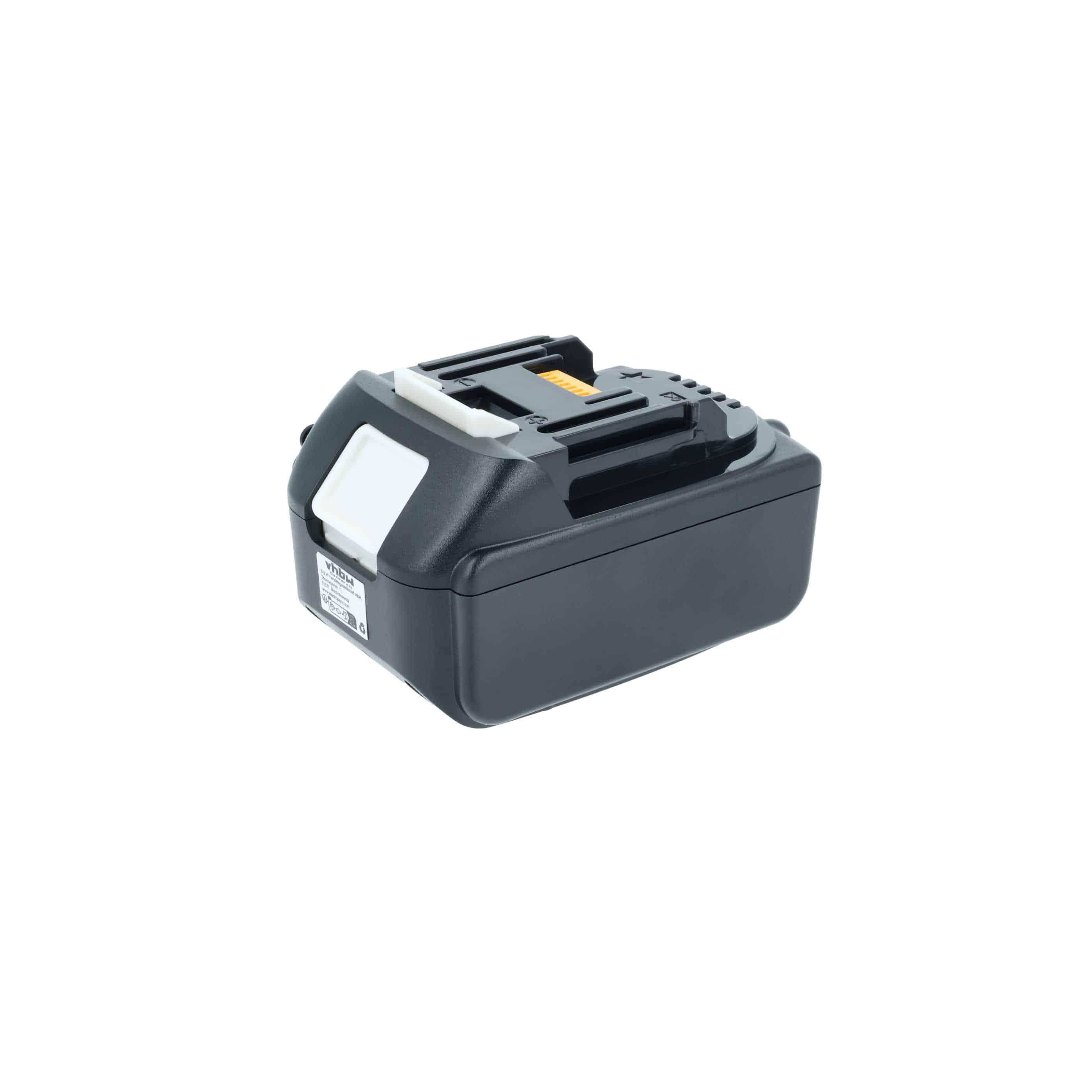 Battery replaces Makita BL1860B Electric Power Tool - 6000 mAh, 18 V, Li-Ion