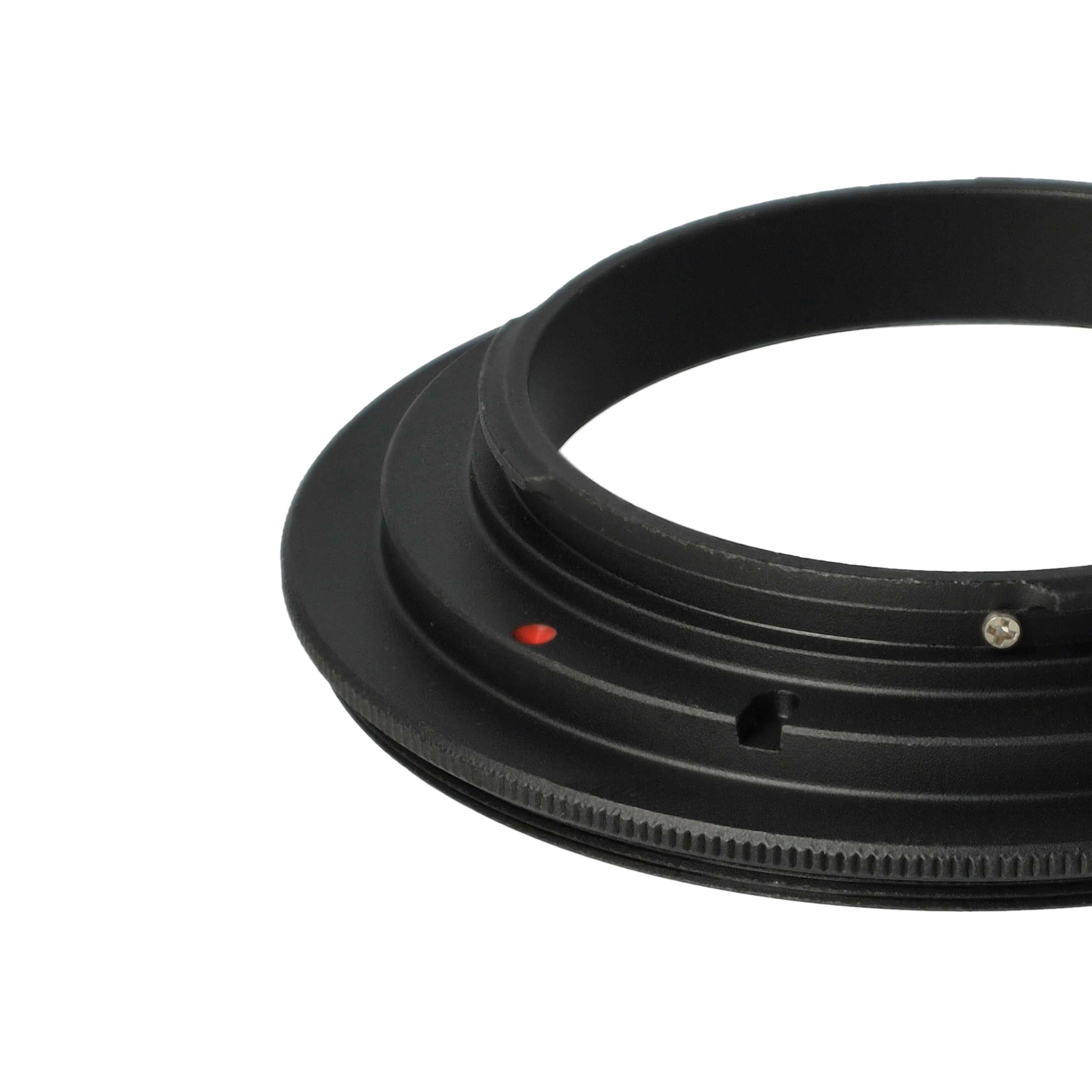 Pierścień odwrotnego mocowania 72 mm do aparatów i obiektywów Canon EOS 450D 