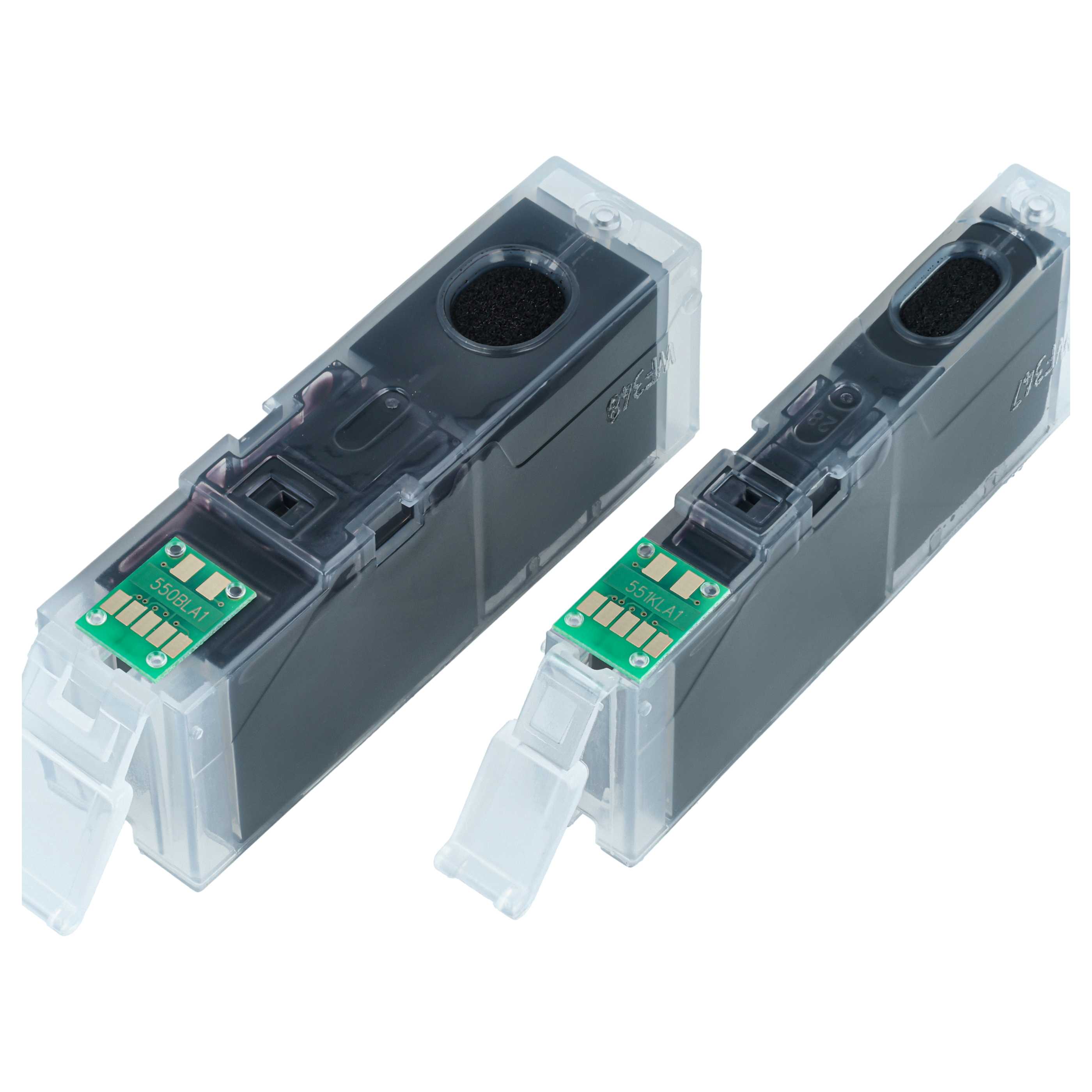 5x Ink Cartridges replaces Canon CLI-551C, CLI-551BK, CLI-551M IP8750 Printer - B/C/M/Y + photo black