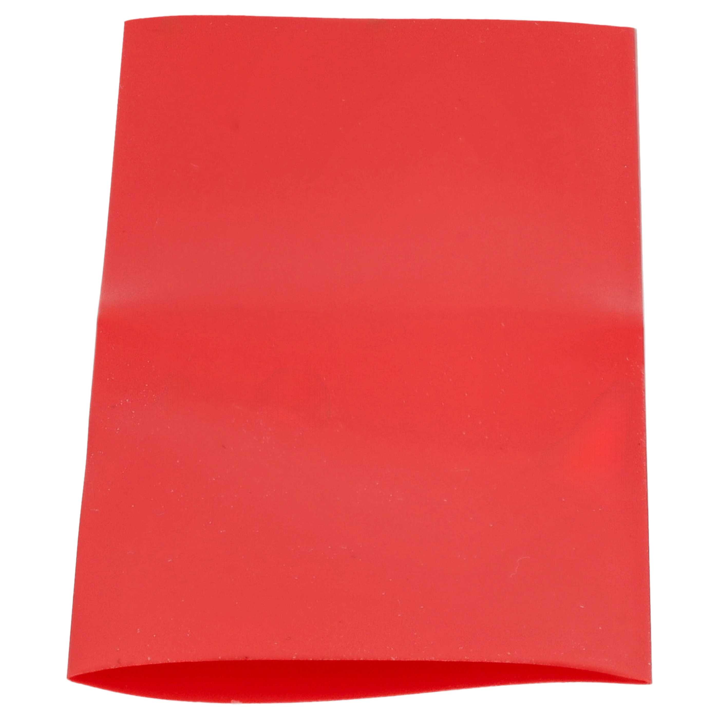 10x tubo termorretráctil compatible con celdas de batería 18650 - Láminas retráctiles rojo