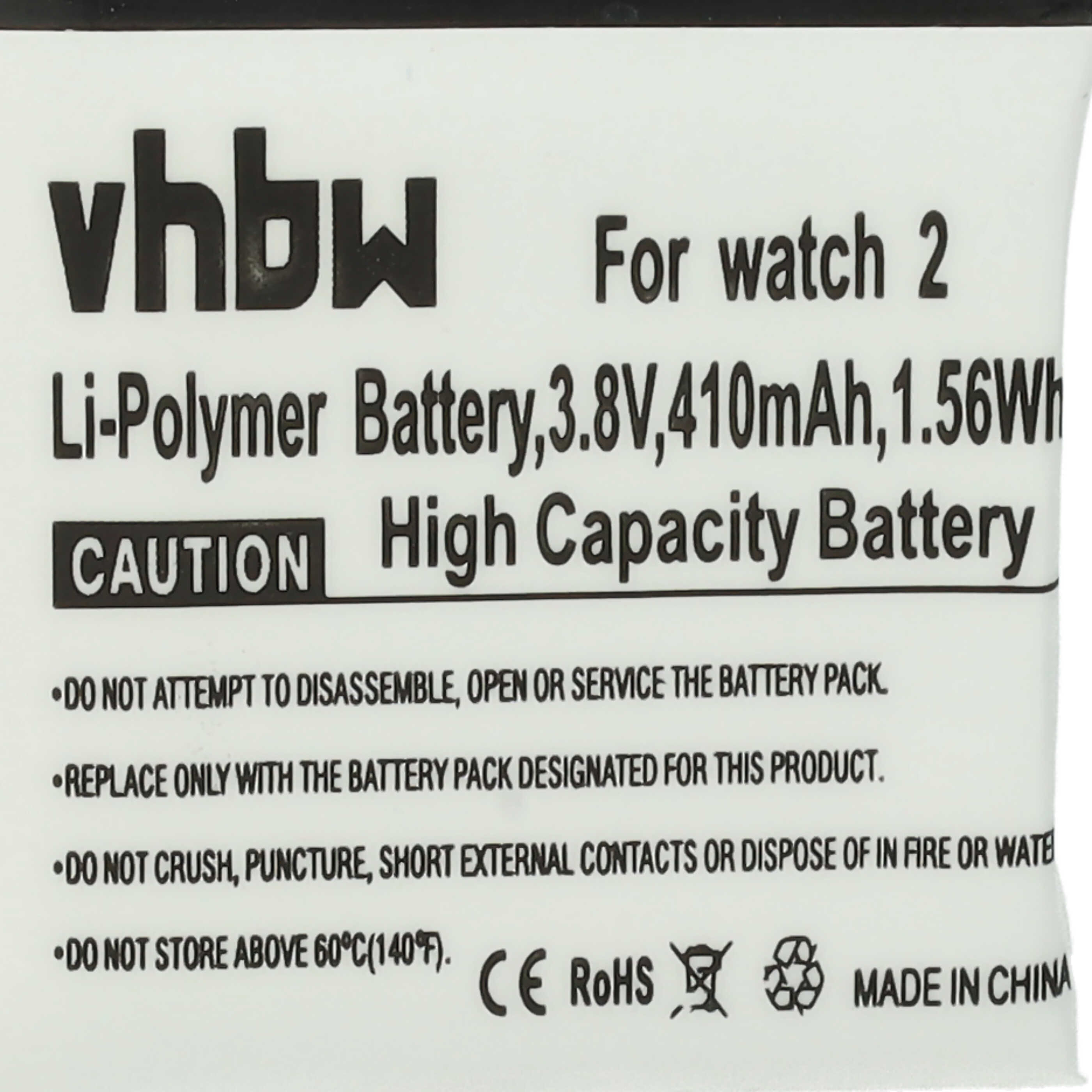 Batteria sostituisce Huawei 1ICP5/26/27 per smartwatch Huawei - 410mAh 3,8V Li-Poly + set utensili