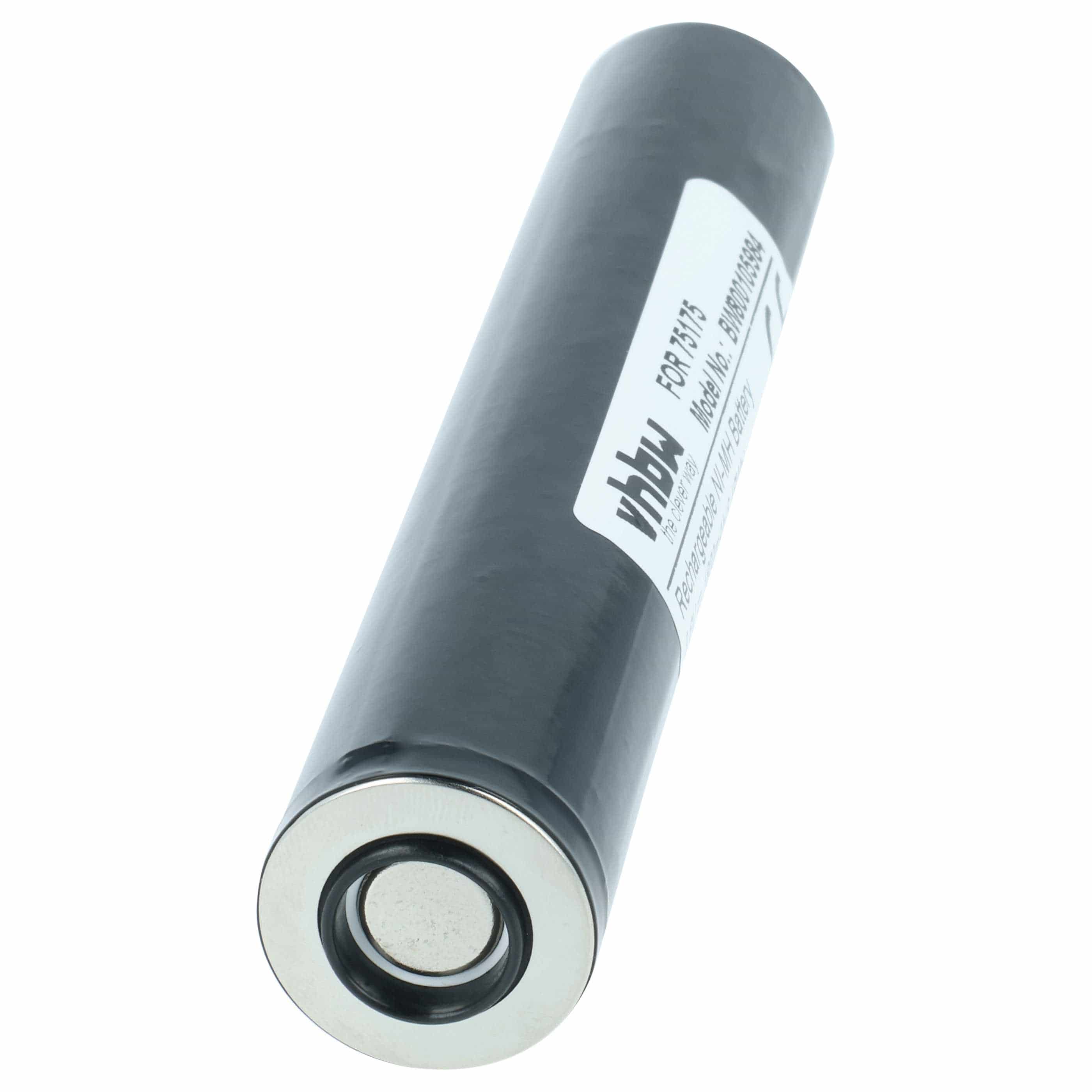 Batterie remplace Pelican Streamlight 75175, 75375 lampe de poche Pelican - 1800mAh 3,6V NiMH