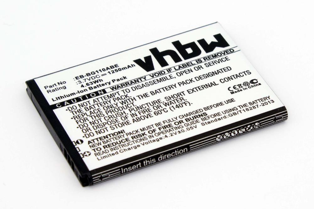 Mobile Phone Battery replaces Samsung EB-BG110ABE - 1250 mAh 3.7 V Li-Ion