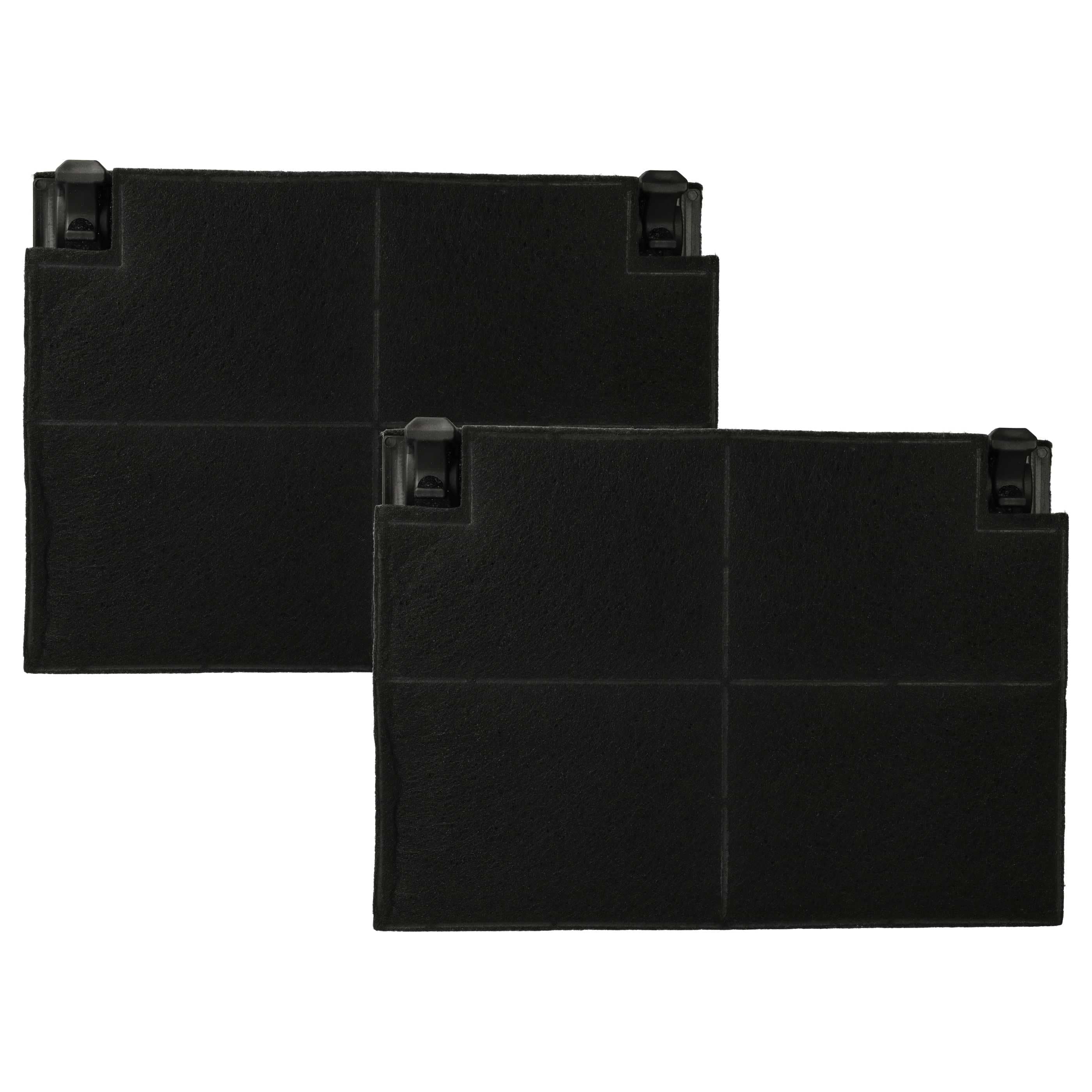 2x Filtres à charbon actif remplace AEG 50248965001, 50290660005, 50273202007, 50281583000 pour hotte Zanussi