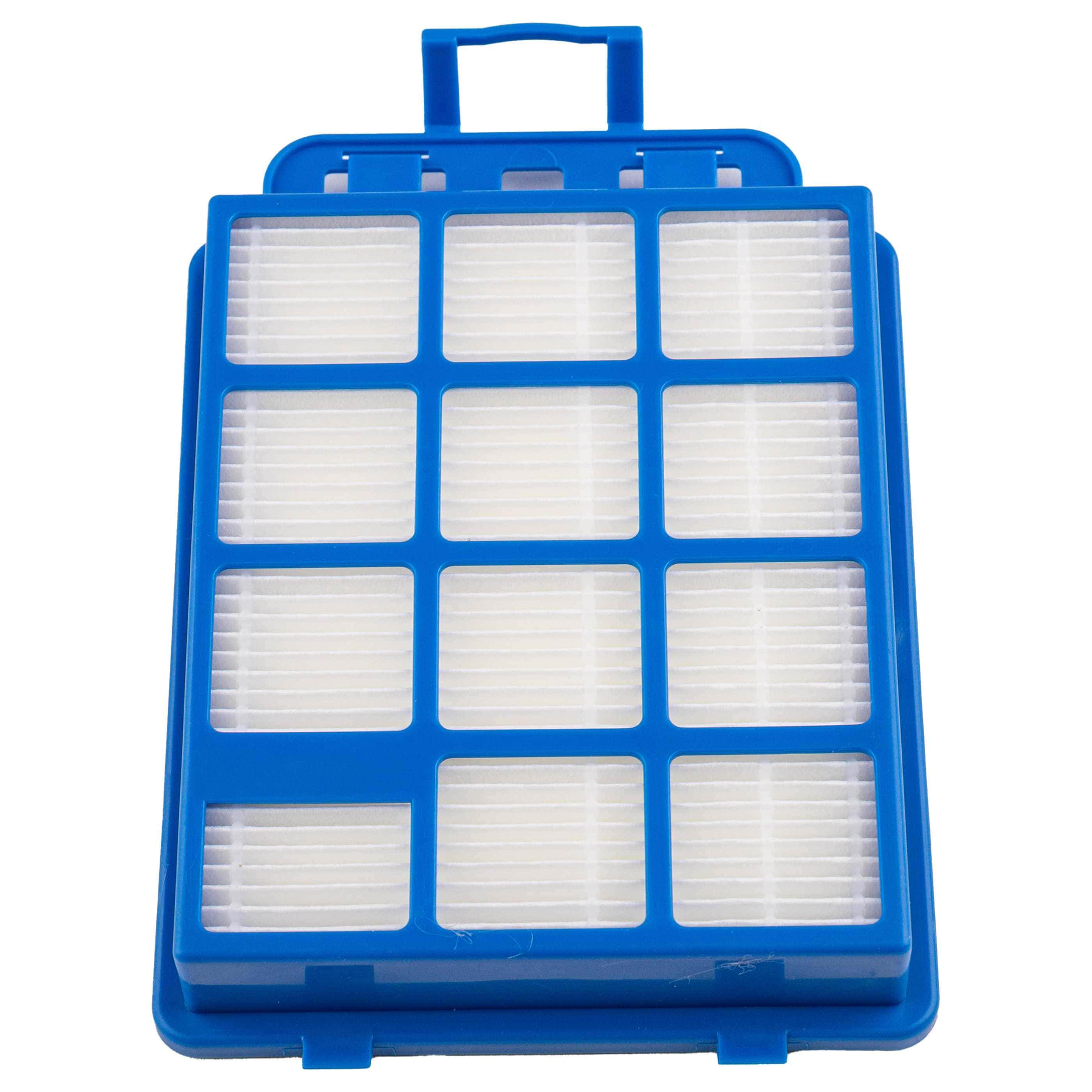 4x Filter replaces Hanseatic 4379046385 for Hanseatic Vacuum Cleaner, filter class H14