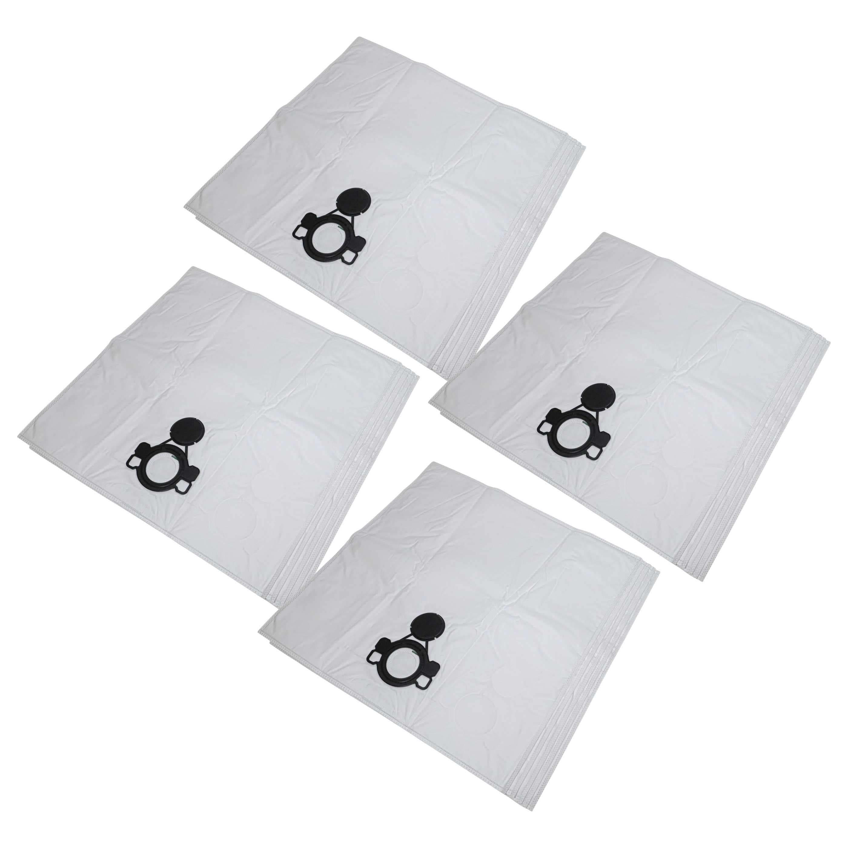 20x Sac remplace Nilfisk 107419592 pour aspirateur Nilfisk - microfibre non tissée