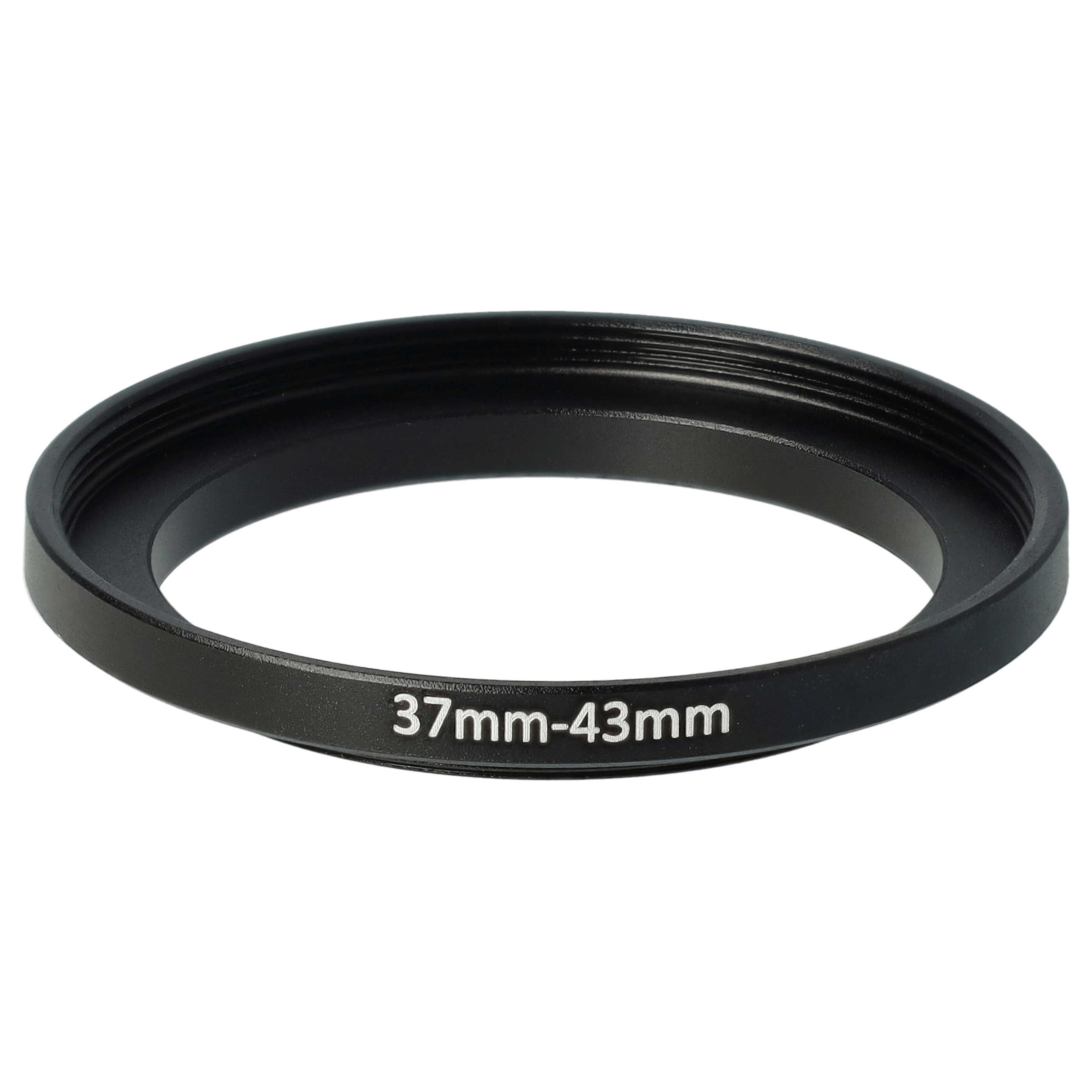 Step-Up-Ring Adapter 37 mm auf 43 mm passend für diverse Kamera-Objektive - Filteradapter