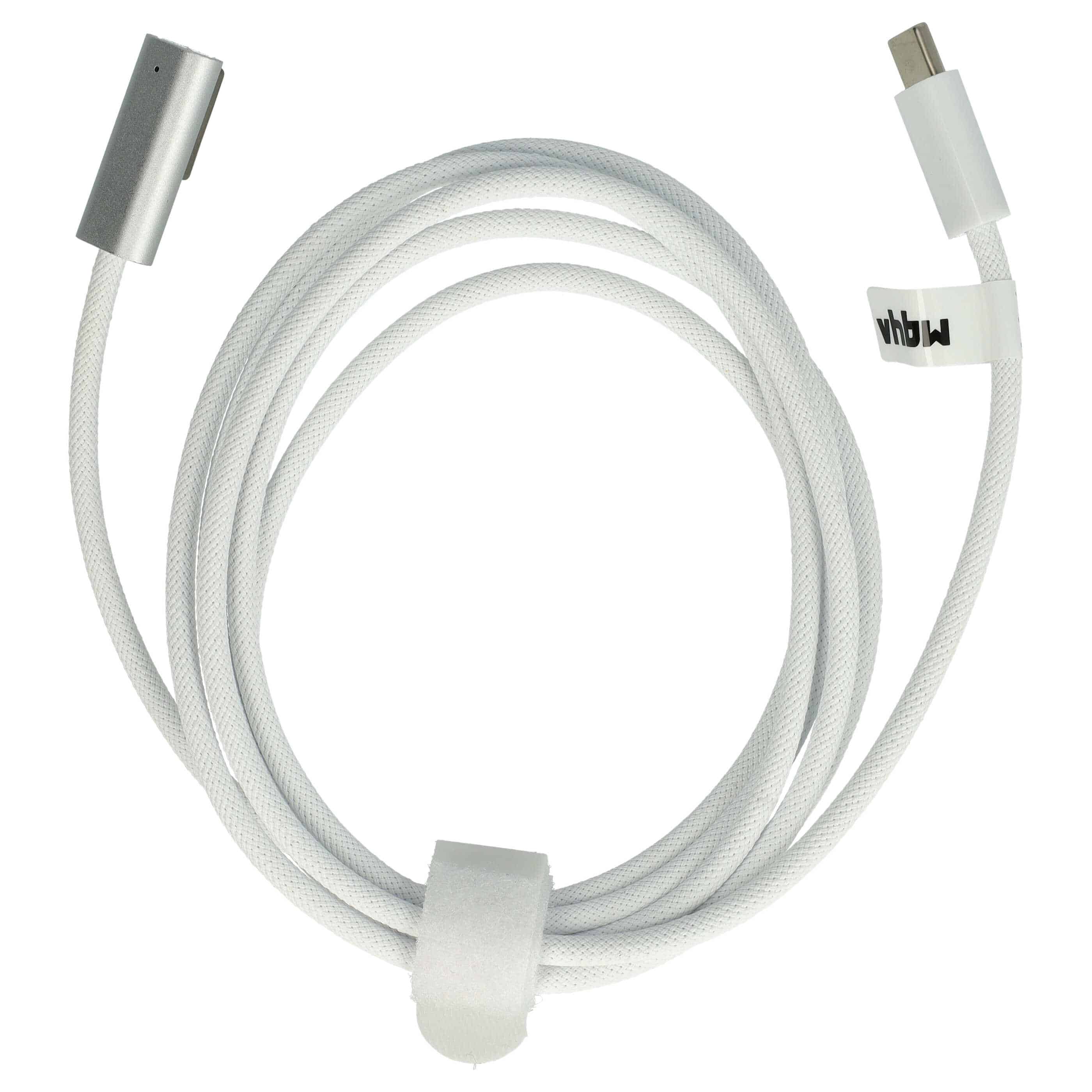 Adapter Cable USB Type C to MagSafe 2 suitable for 11" (2012 - 2017) Apple MacBook Air Notebook - 100 W, Nylon