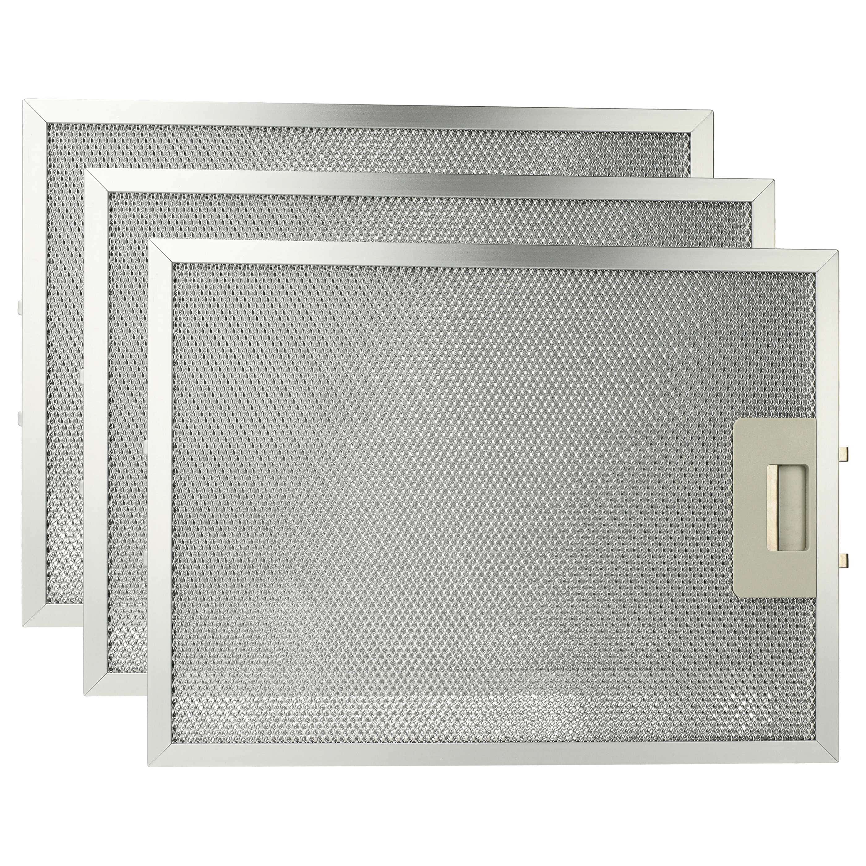 3x Filtres métal remplace Alno 50293009002 pour hotte aspirante