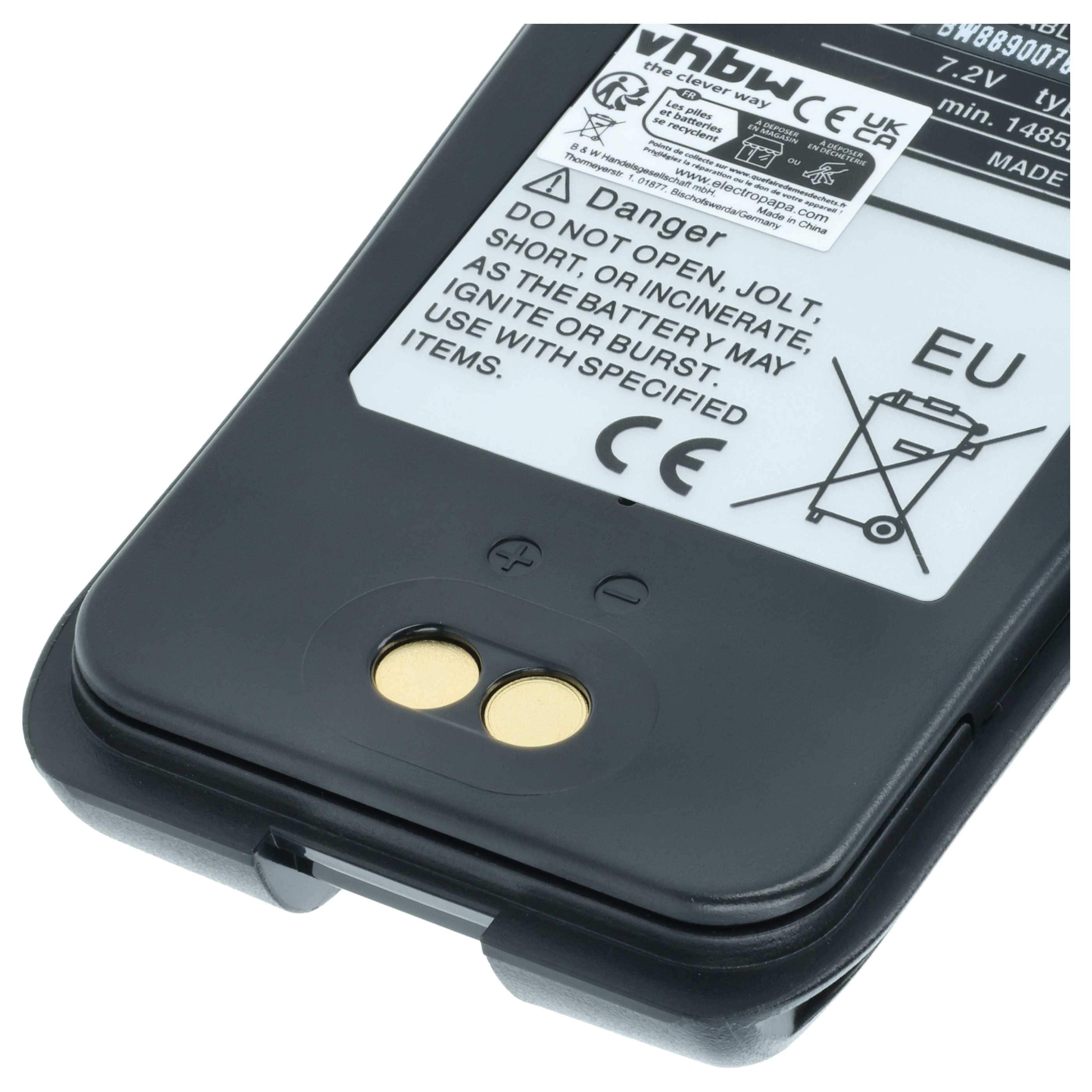 Radio 2x Battery replaces Icom BP-285 - 1570 mAh 7.2 V Li-Ion