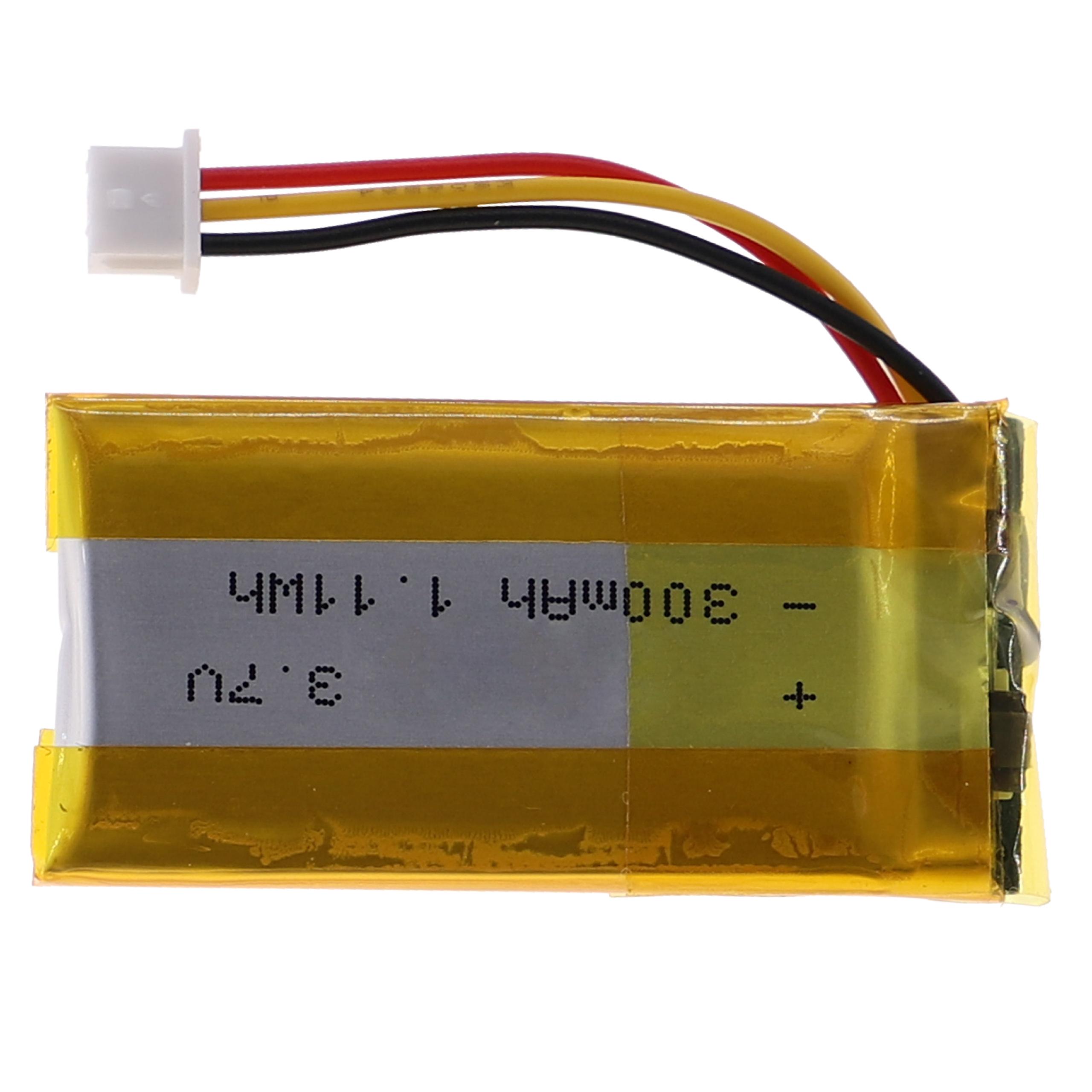 Stereo Amp Battery Replacement for Sennheiser AHB571935PCT-03, 586477, 573695 - 280mAh 3.7V Li-polymer