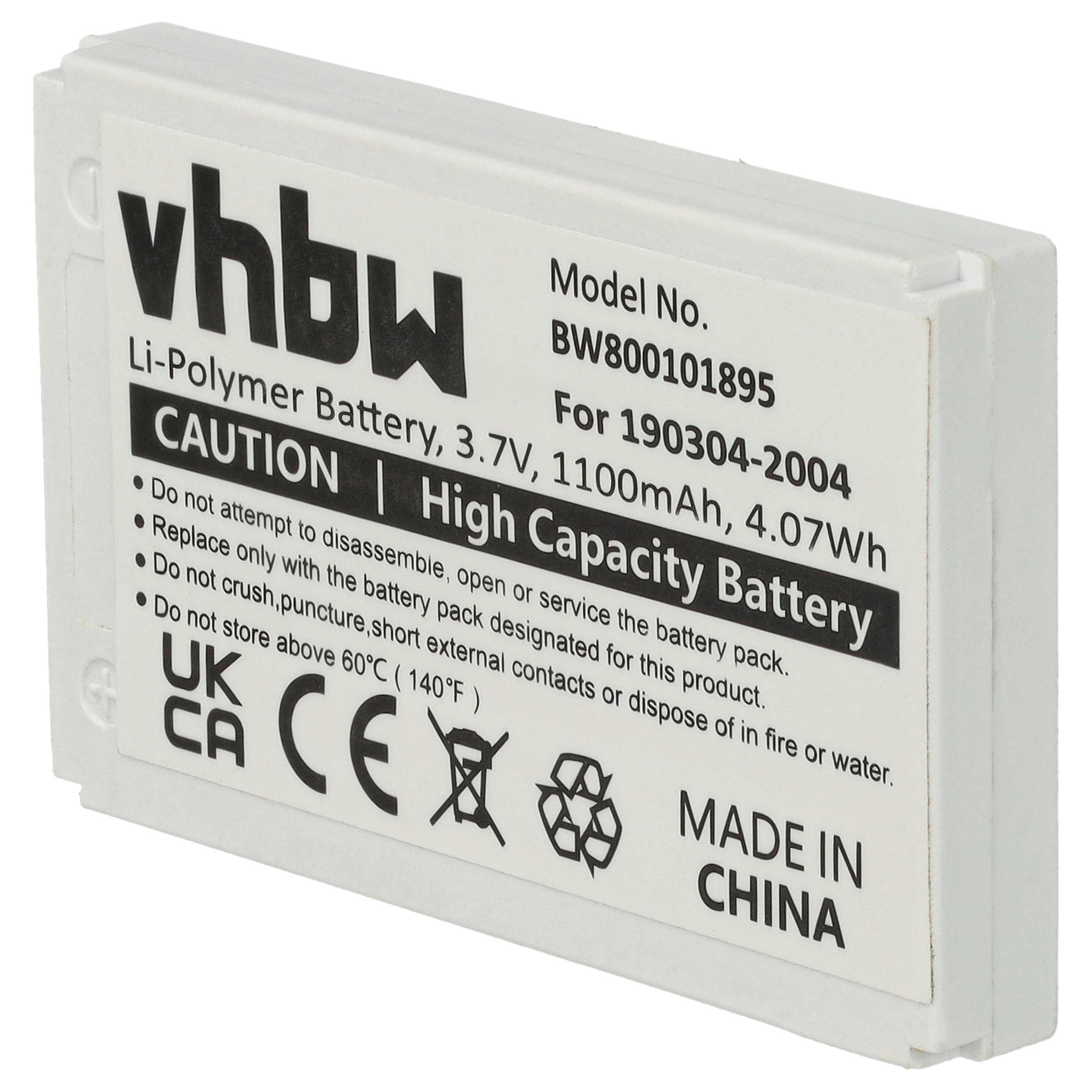 Wireless Keyboard Battery replaces Logitech F12440071, 190304-2004, M50A - 950 mAh 3.7 V Li-Ion