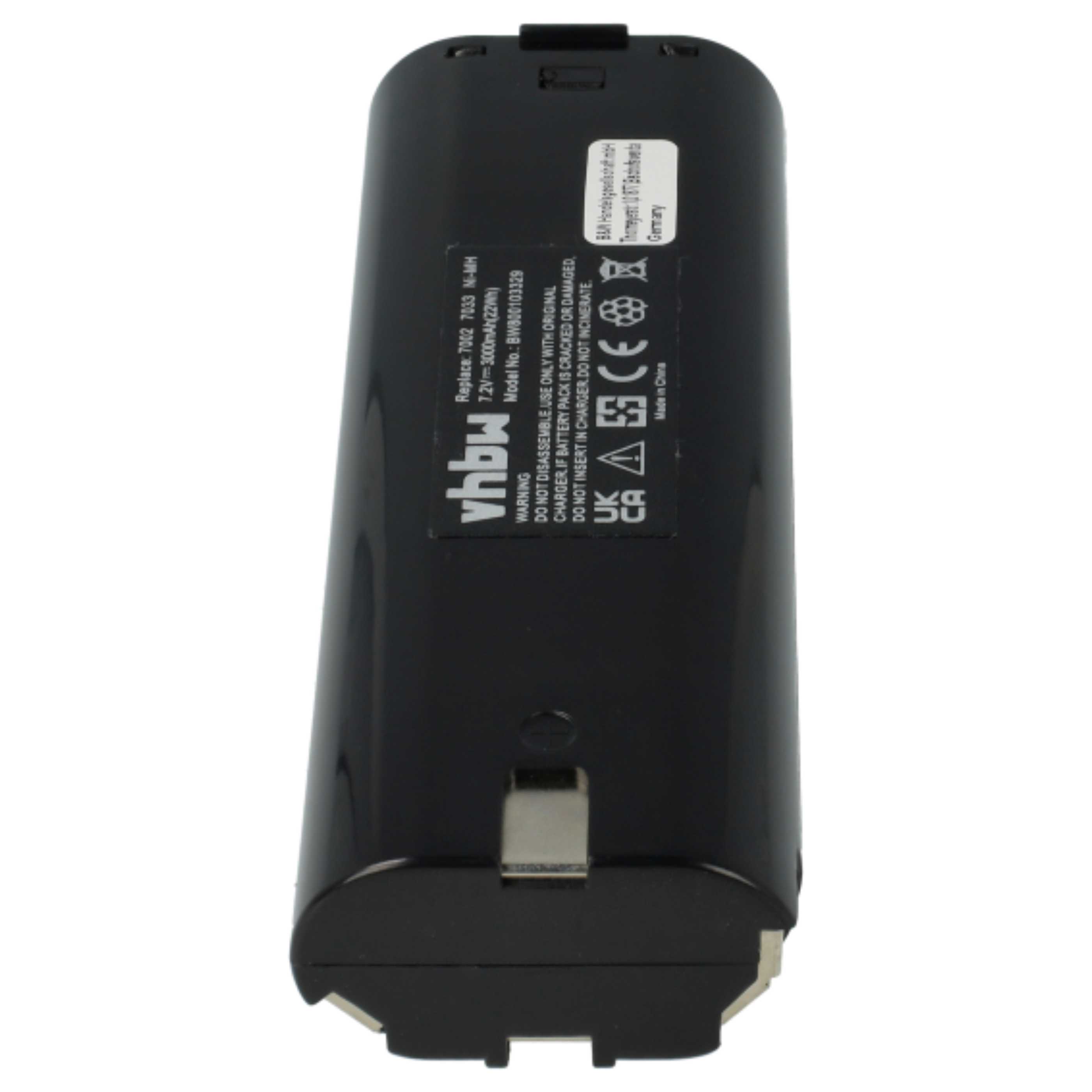 3x Battery replaces Einhell 91011 Electric Power Tool - 3000 mAh, 7.2 V, NiMH