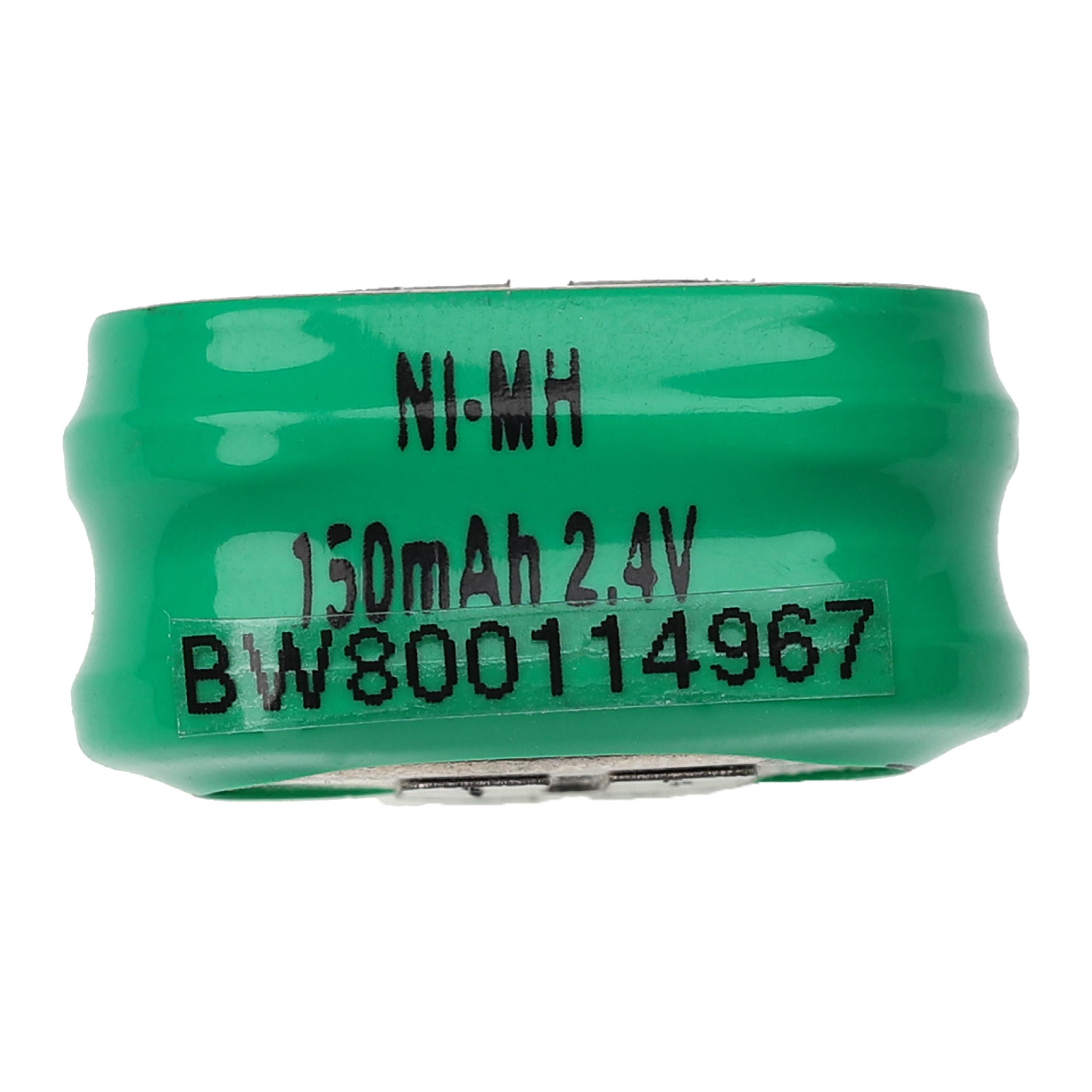 Batteria a bottone (2x cella) tipo 2/V150H 3 pin sostituisce 2/V150H per modellismo, luci solari ecc. 