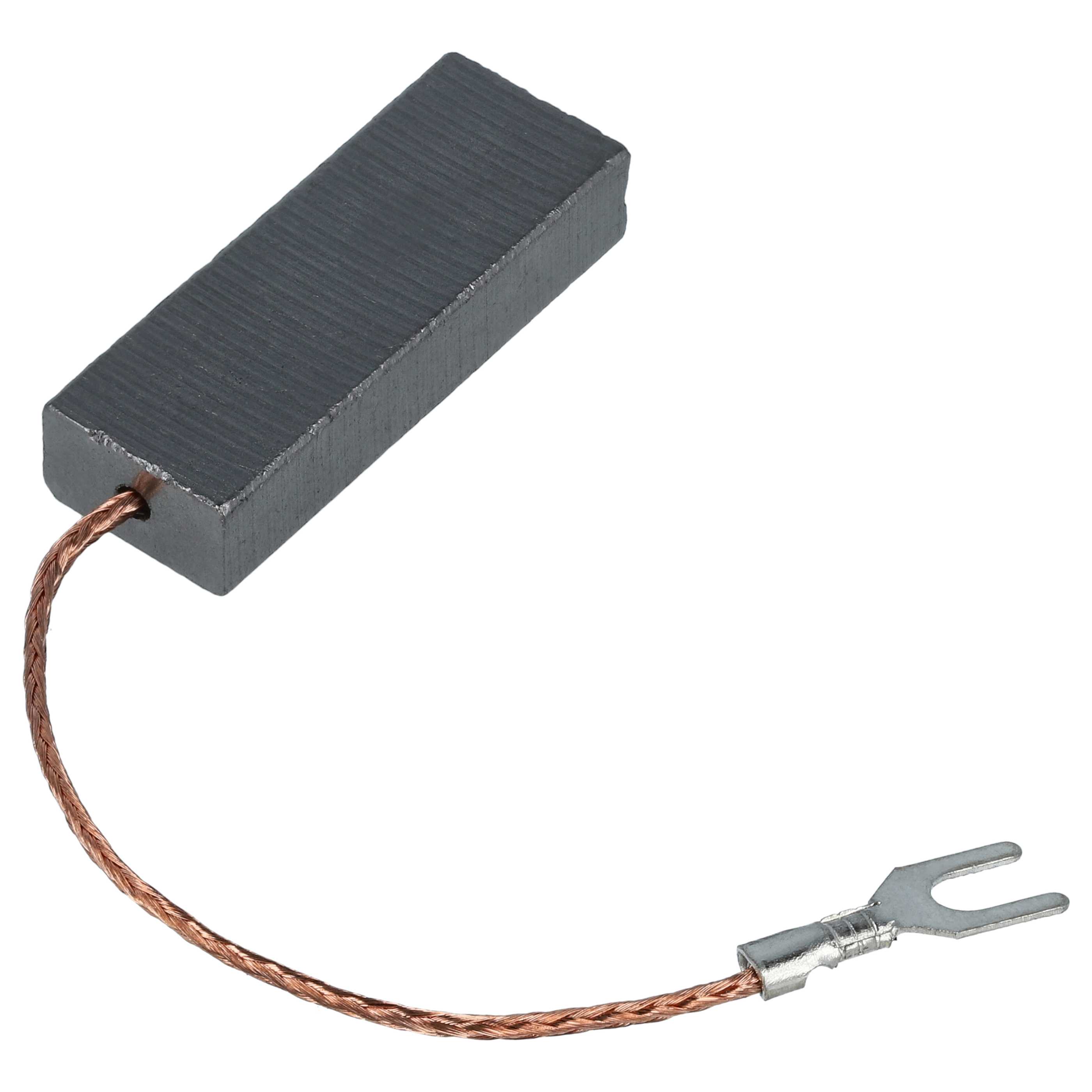 Kohlebürste als Ersatz für Kärcher 66102470, 6.610-247.0, 4002667772890 für Elektrowerkzeug - 6,3 x 11 x 30mm
