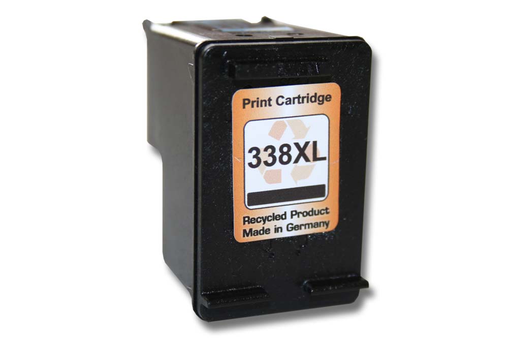 Ink Cartridge Suitable for Deskjet HP Printer - Black, Refilled 17 ml