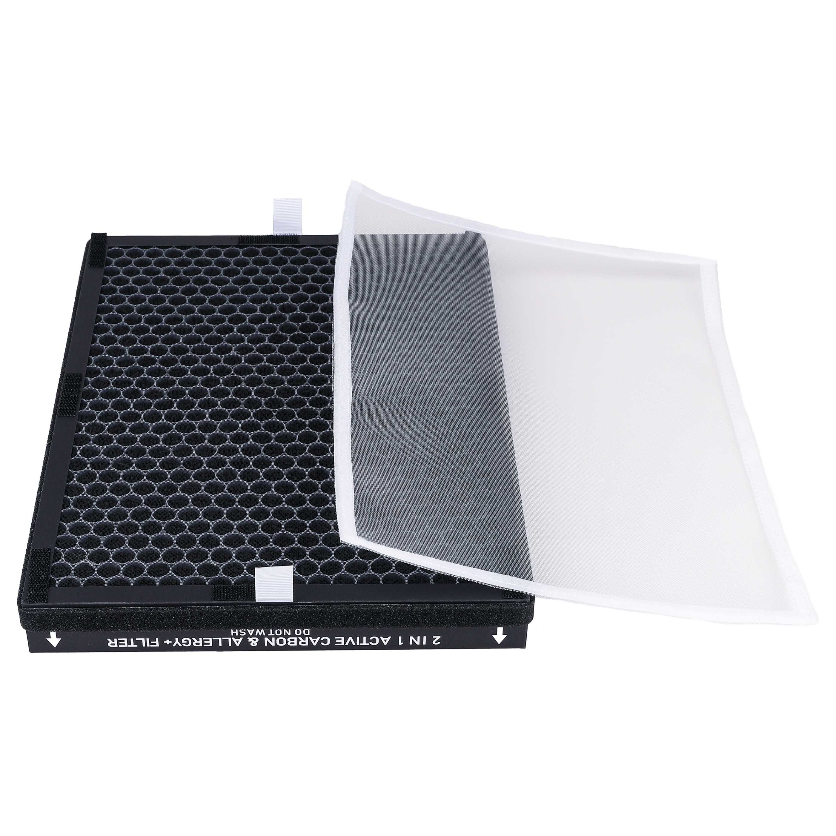 4x Filter as Replacement for Rowenta XD6220F0 - Activated Carbon + Allergy+