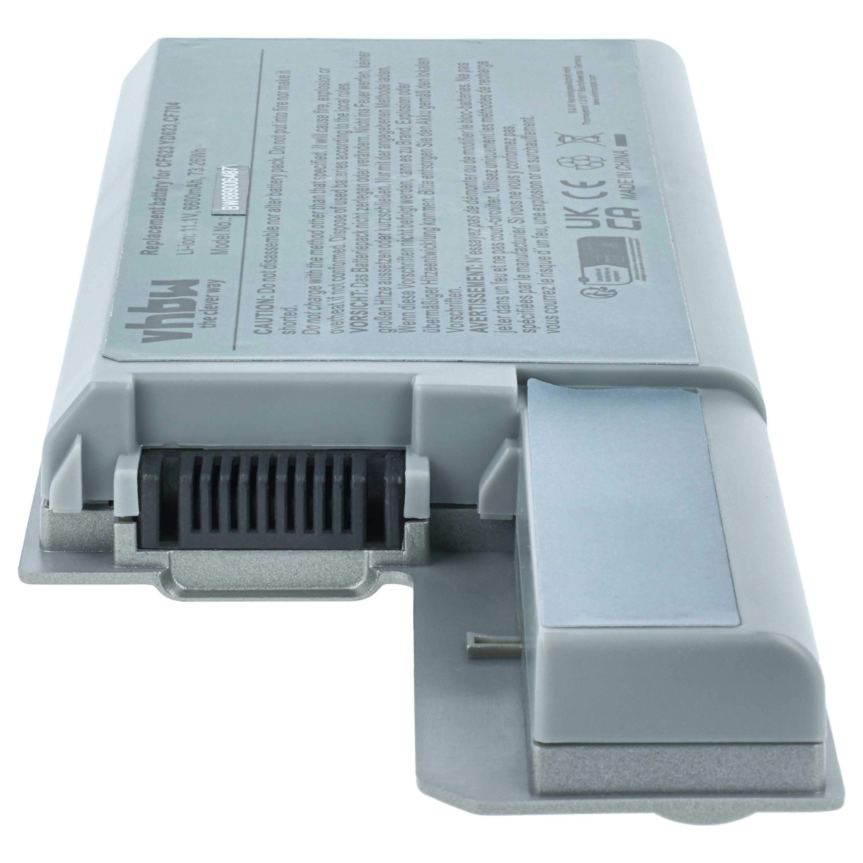 Akumulator do laptopa zamiennik Dell 312-0393, 312-0394, 312-0401, 312-0402 - 6600 mAh 11,1 V Li-Ion