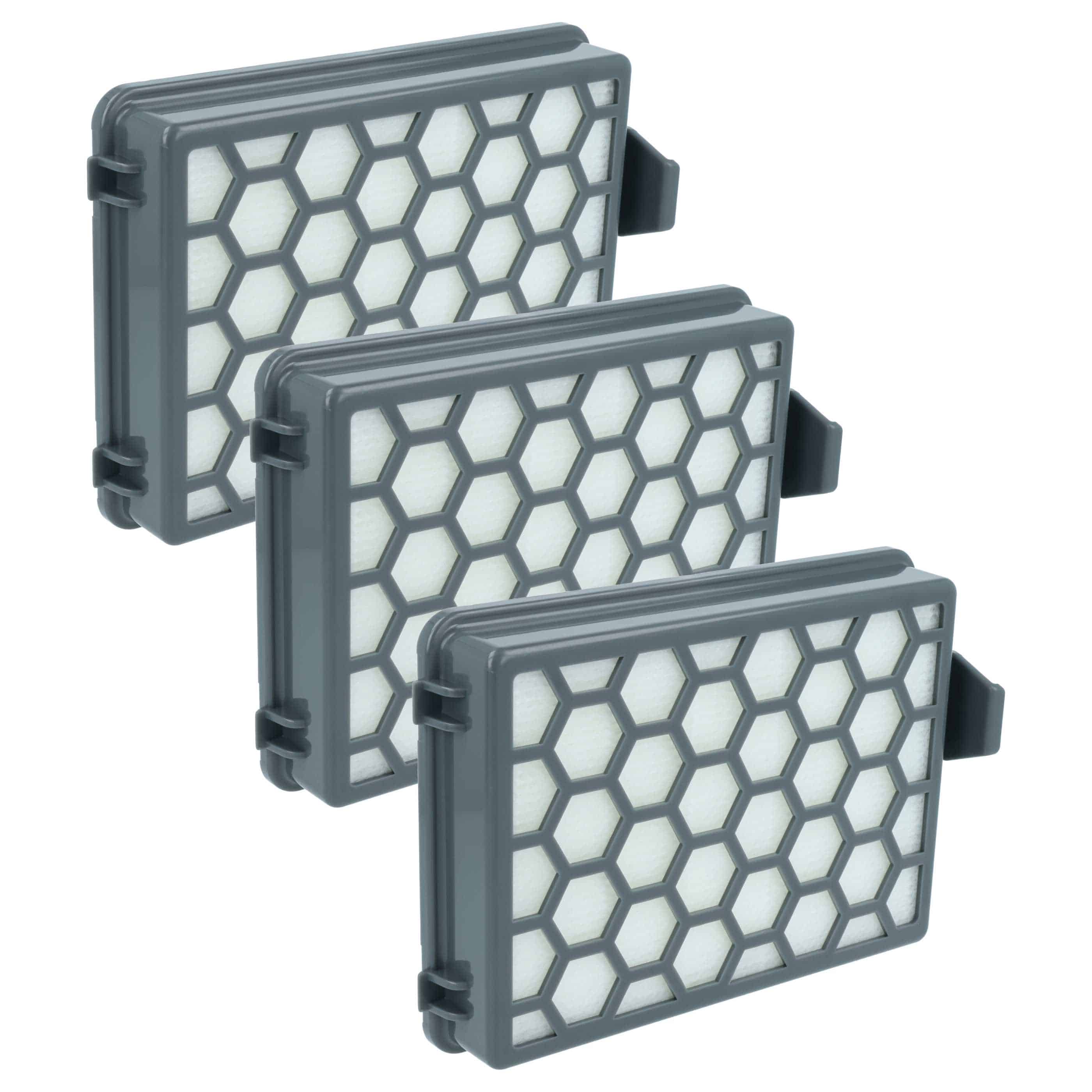 3x Filtro sostituisce Kärcher 2.863-237.0, 4054278229676 per aspirapolvere - filtro HEPA - bianco / grigio