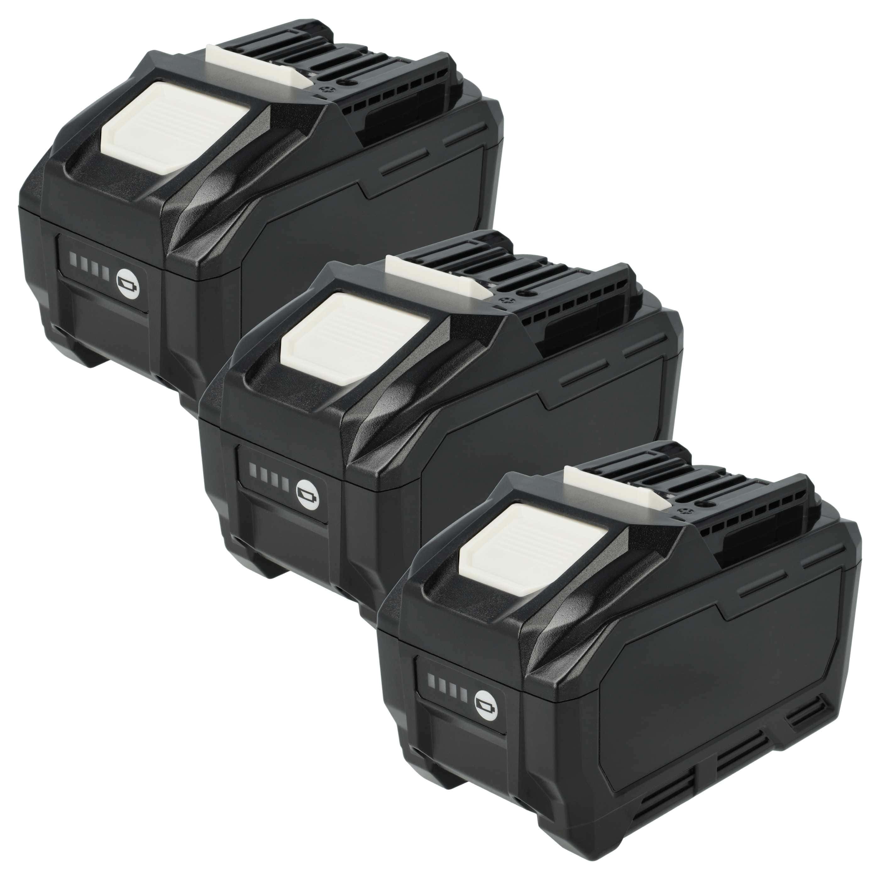 3x Battery replaces Makita 191L29-0, BL4020, BL4025, BL4040 Electric Power Tool - 4000 mAh, 40 V, Li-Ion
