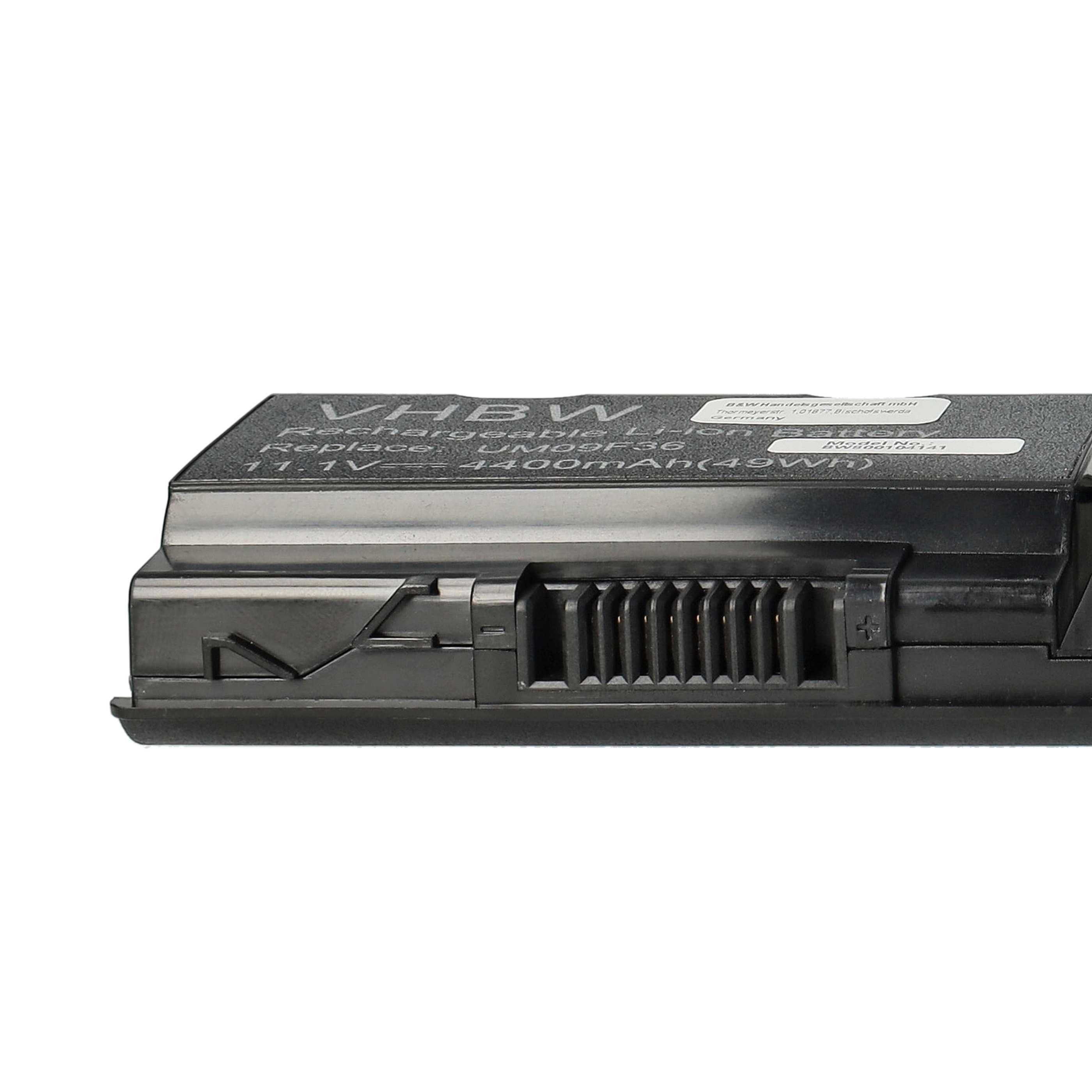 Akumulator do laptopa zamiennik Acer 3ICR19/66-2, AK.006BT.069, 934T2053F - 4400 mAh 11,1 V Li-Ion, czarny