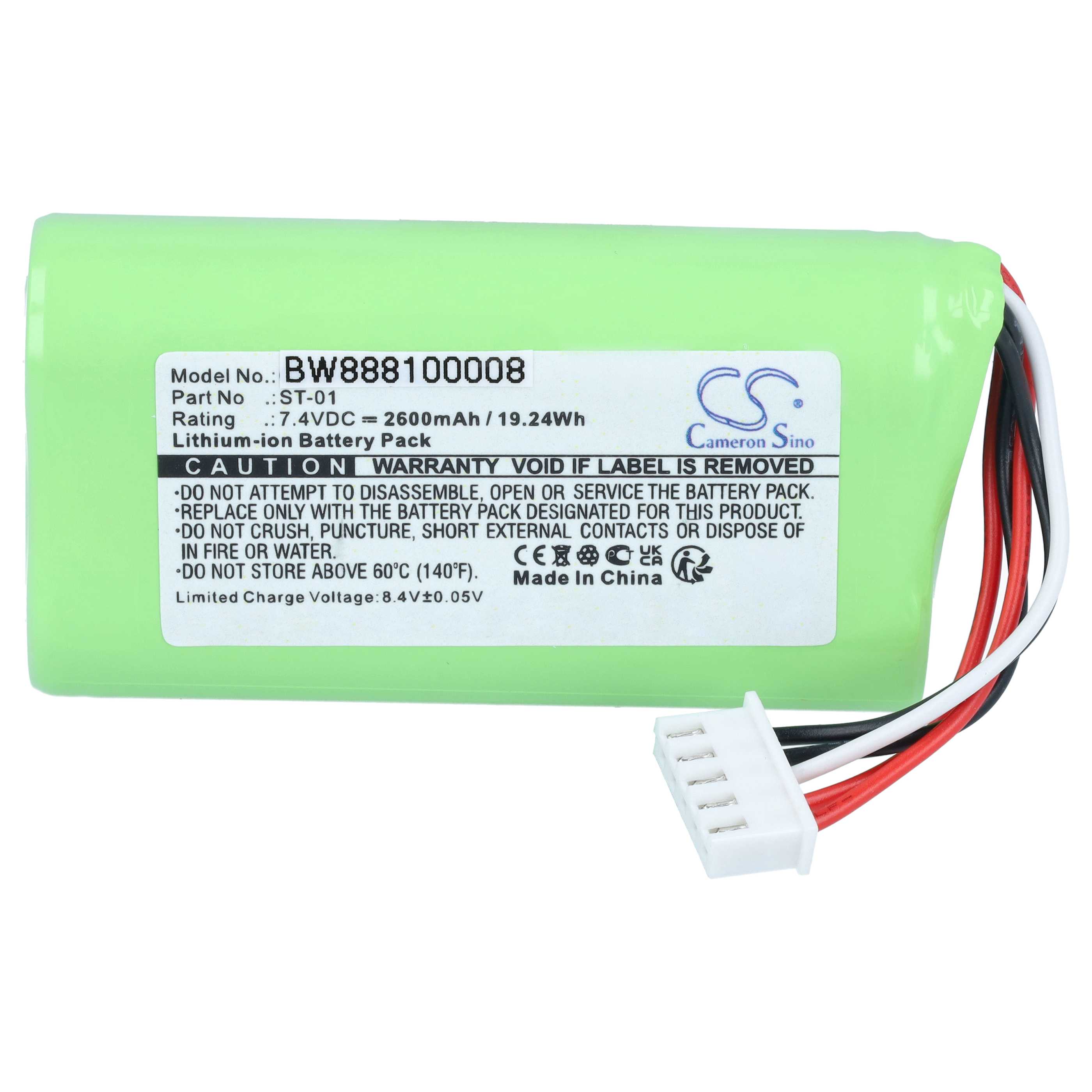 Akumulator do głośnika zamiennik Sony ST-02, ST-01 - Li-Ion 2600mAh