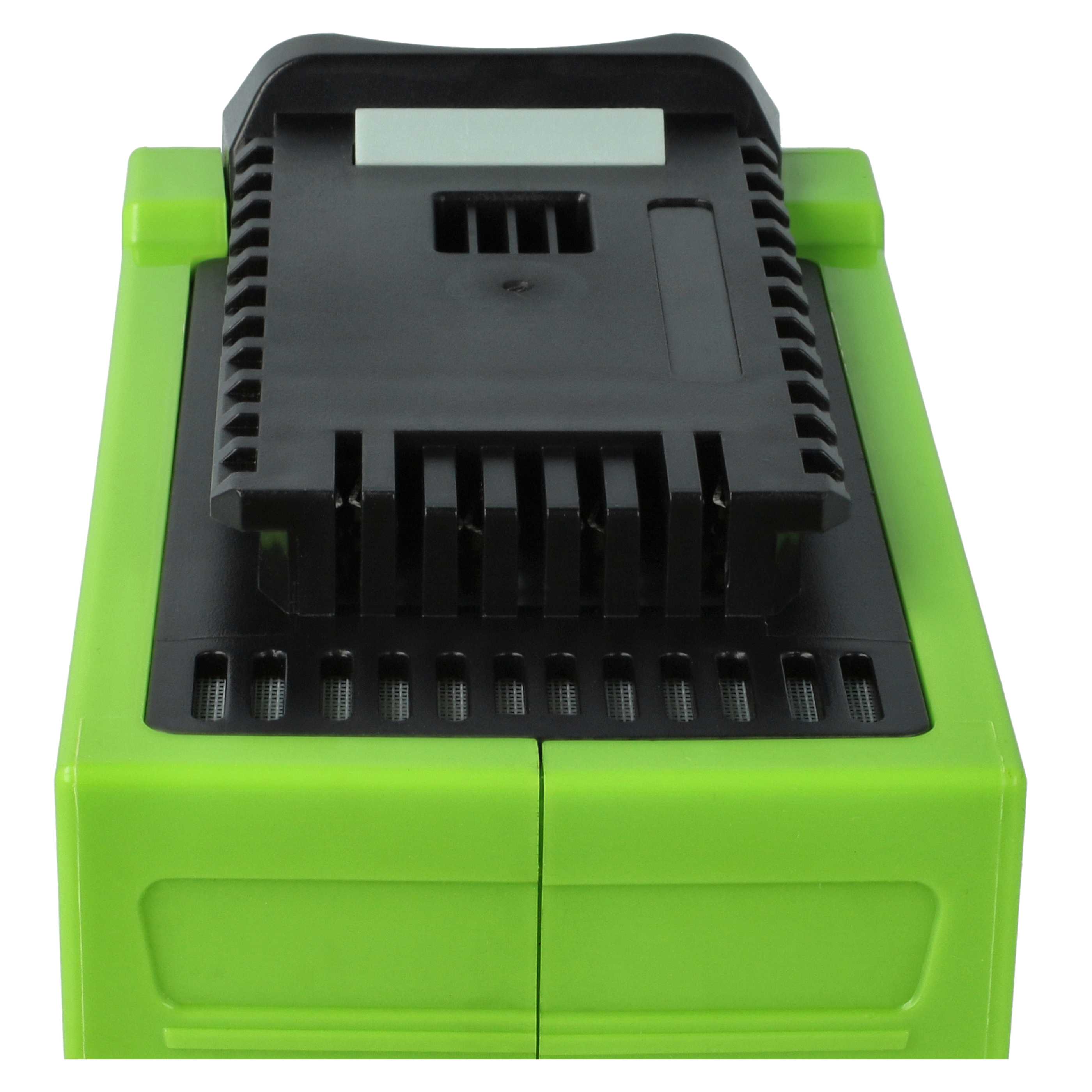 2x Battery replaces Cramer 40V220, 40V110 - 5 Ah 40 V Li-Ion, black / green